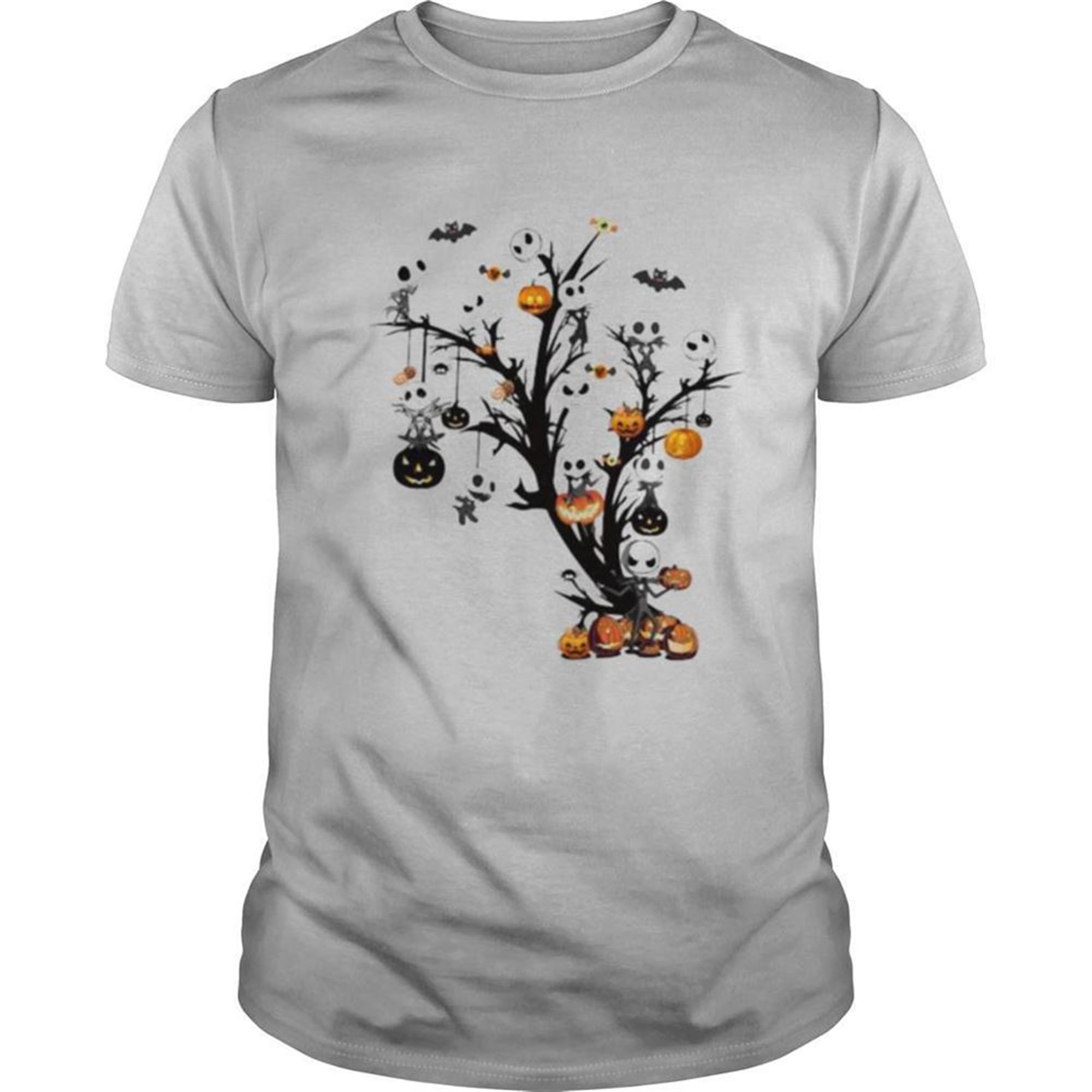Happy Halloween Tree Jack Skellington Witch Shirt