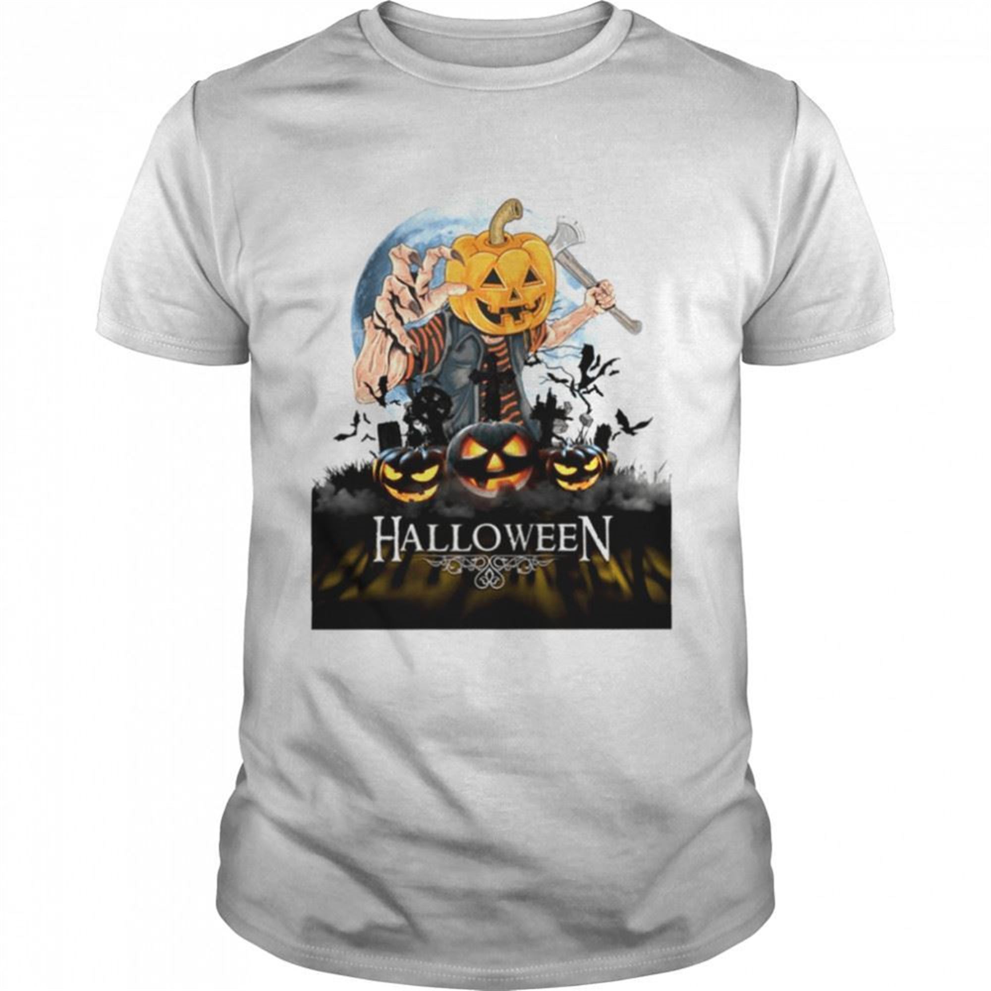 Happy Pumkin Halloween Illustration Shirt