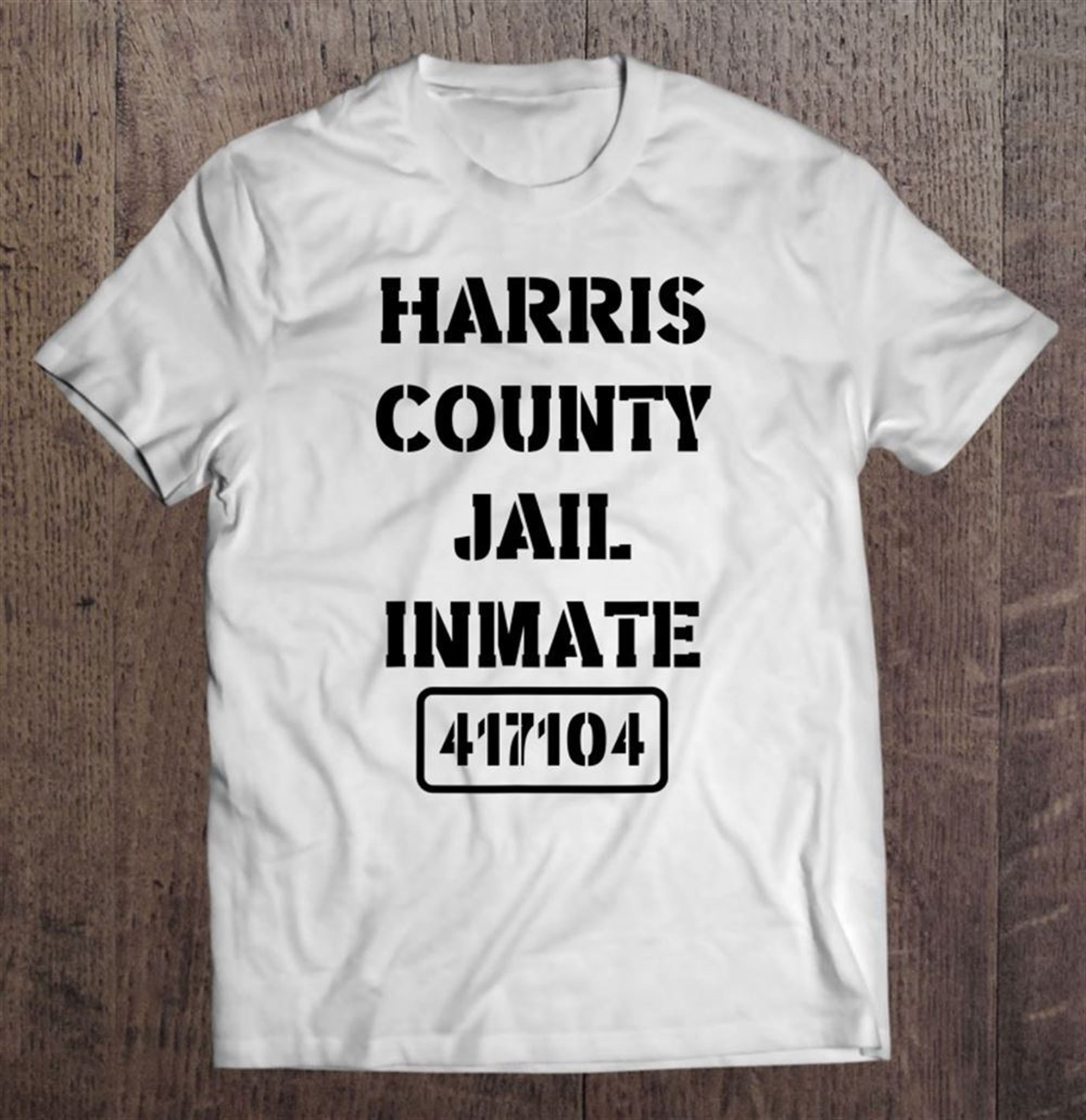 Harris County Jail Inmate Costume Prisoner Halloween