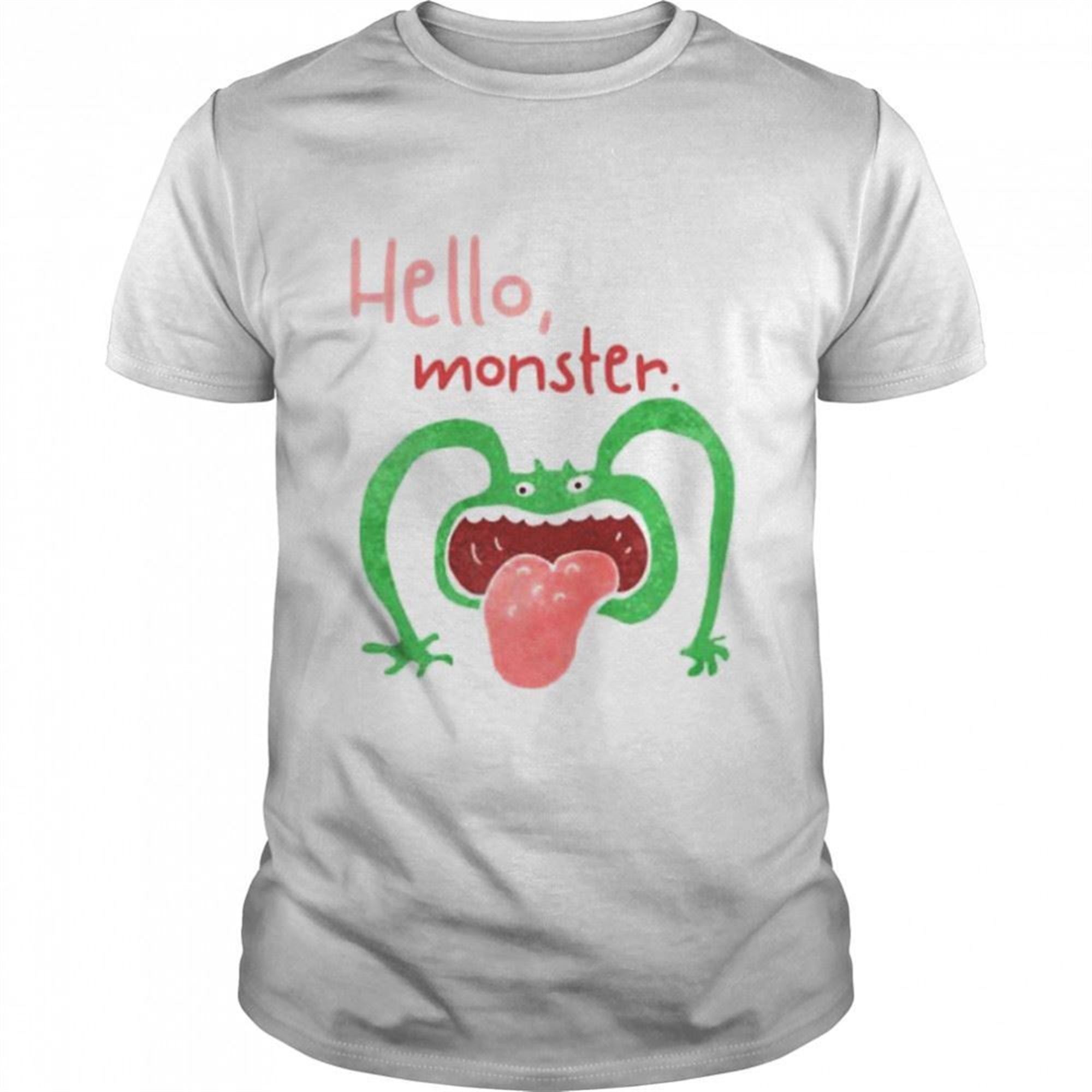 Hello Monster Spooky Halloween Shrit