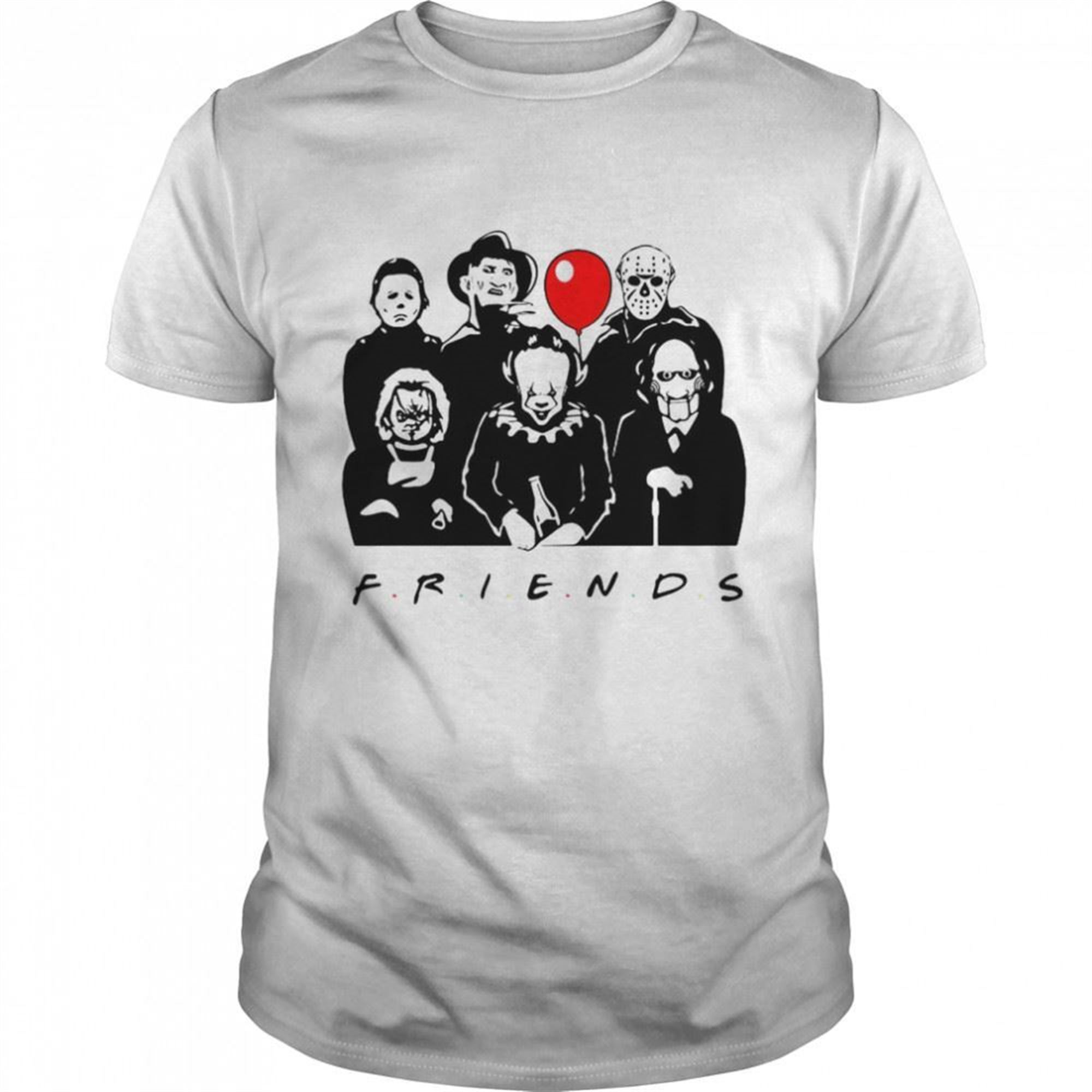 Horror Friends Halloween T-shirt
