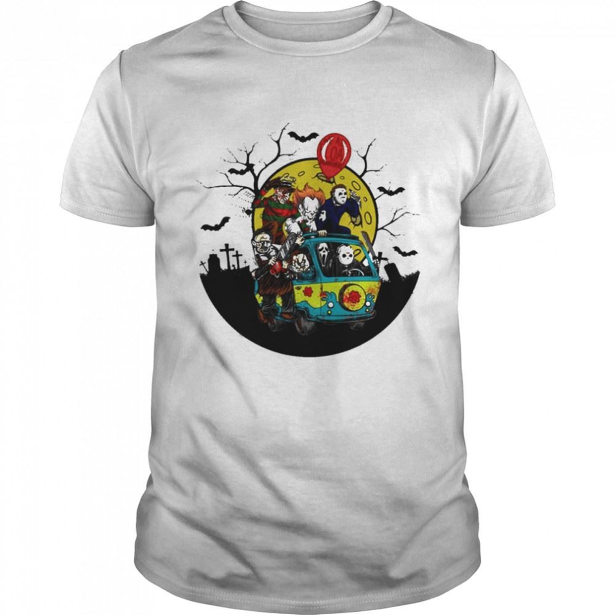 Horror Movie Characters Halloween Shirt