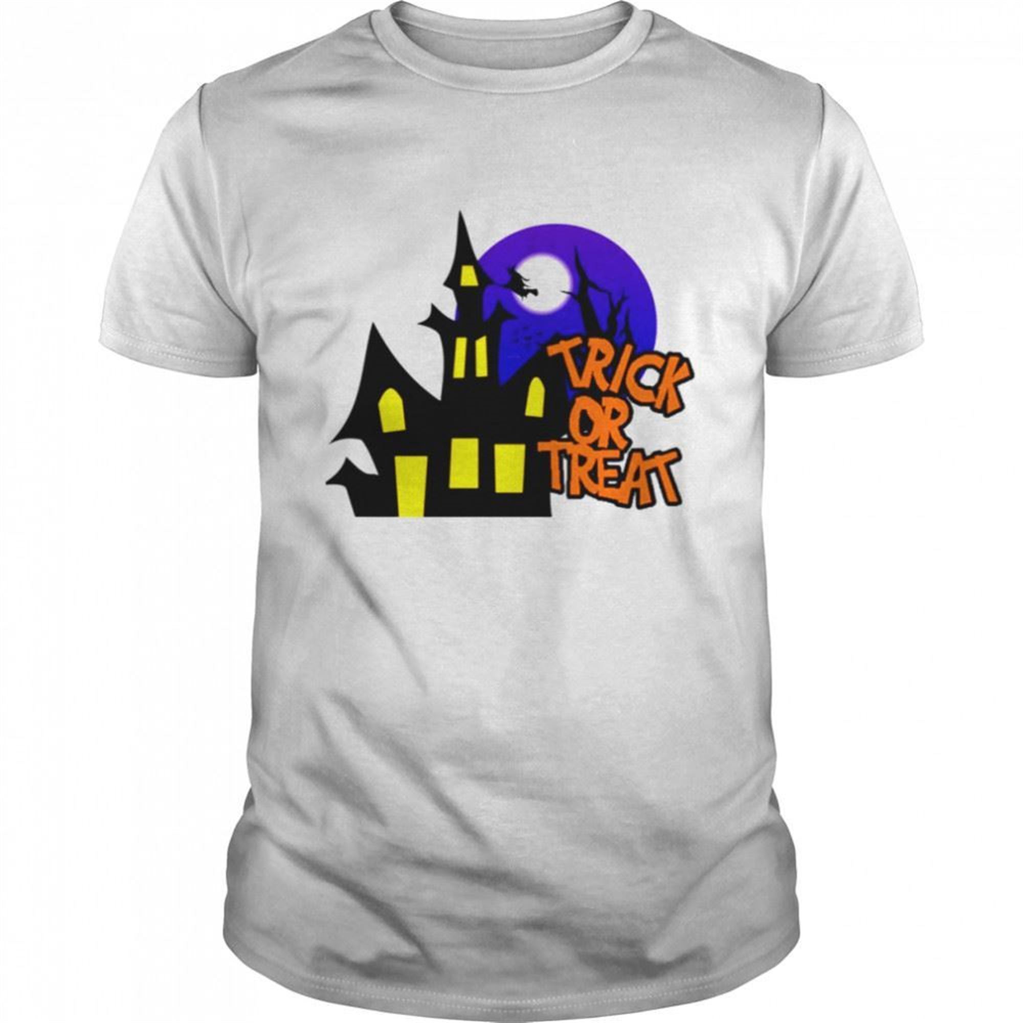 Horror Night In Haunted Mansion Trick Or Treat Halloween Shirt