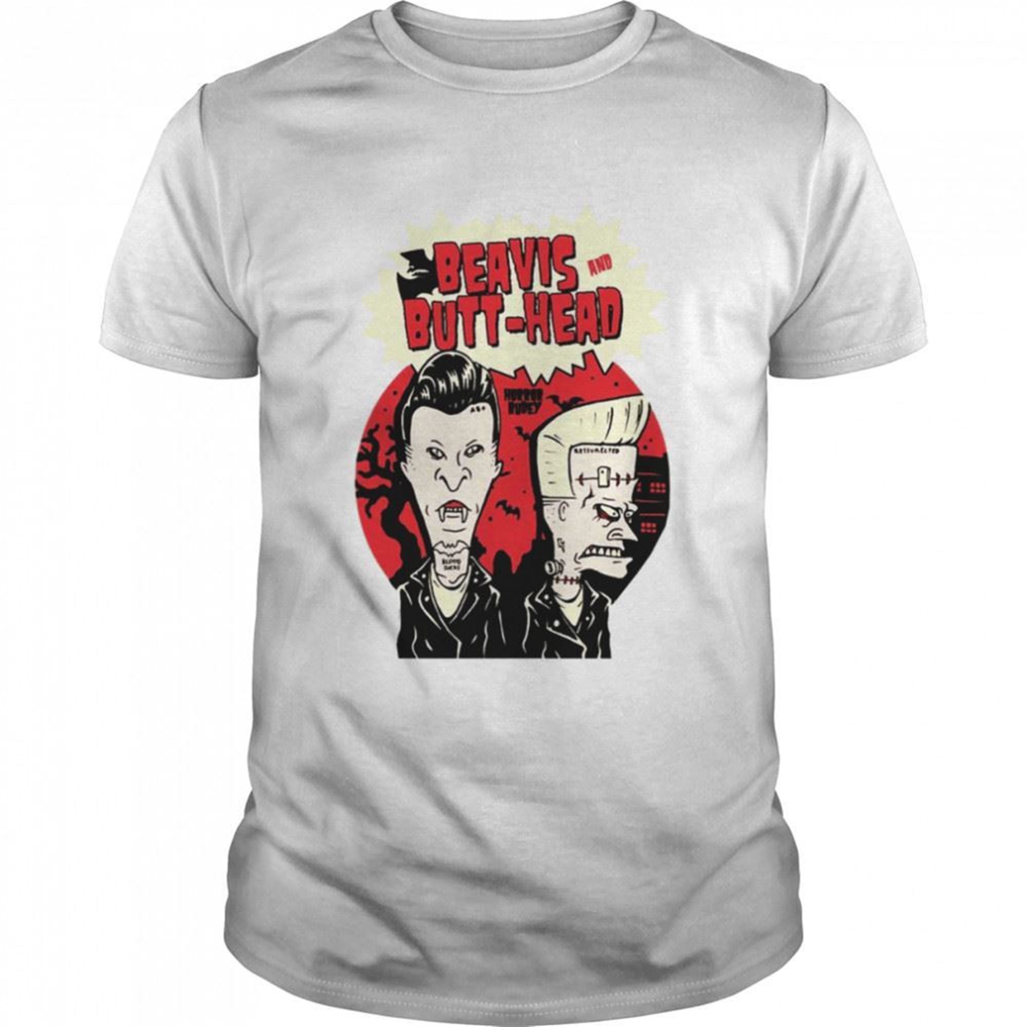 Horror Rudey Halloween Beavis And Butthead Shirt