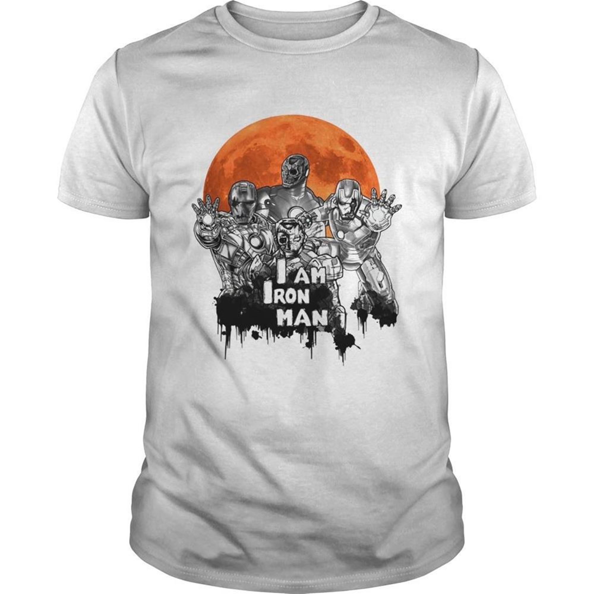 I Am Iron Man Zombie Halloween Shirt