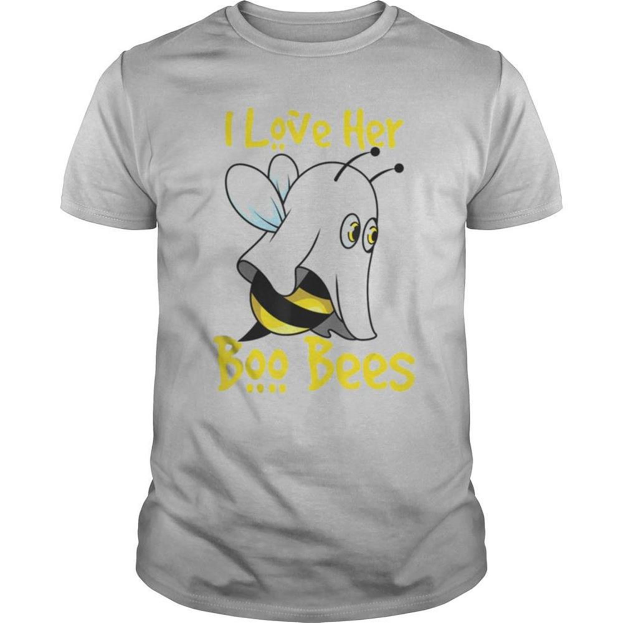 I Lover Her Boo Bees Halloween Matching Couple Costume His Shirt