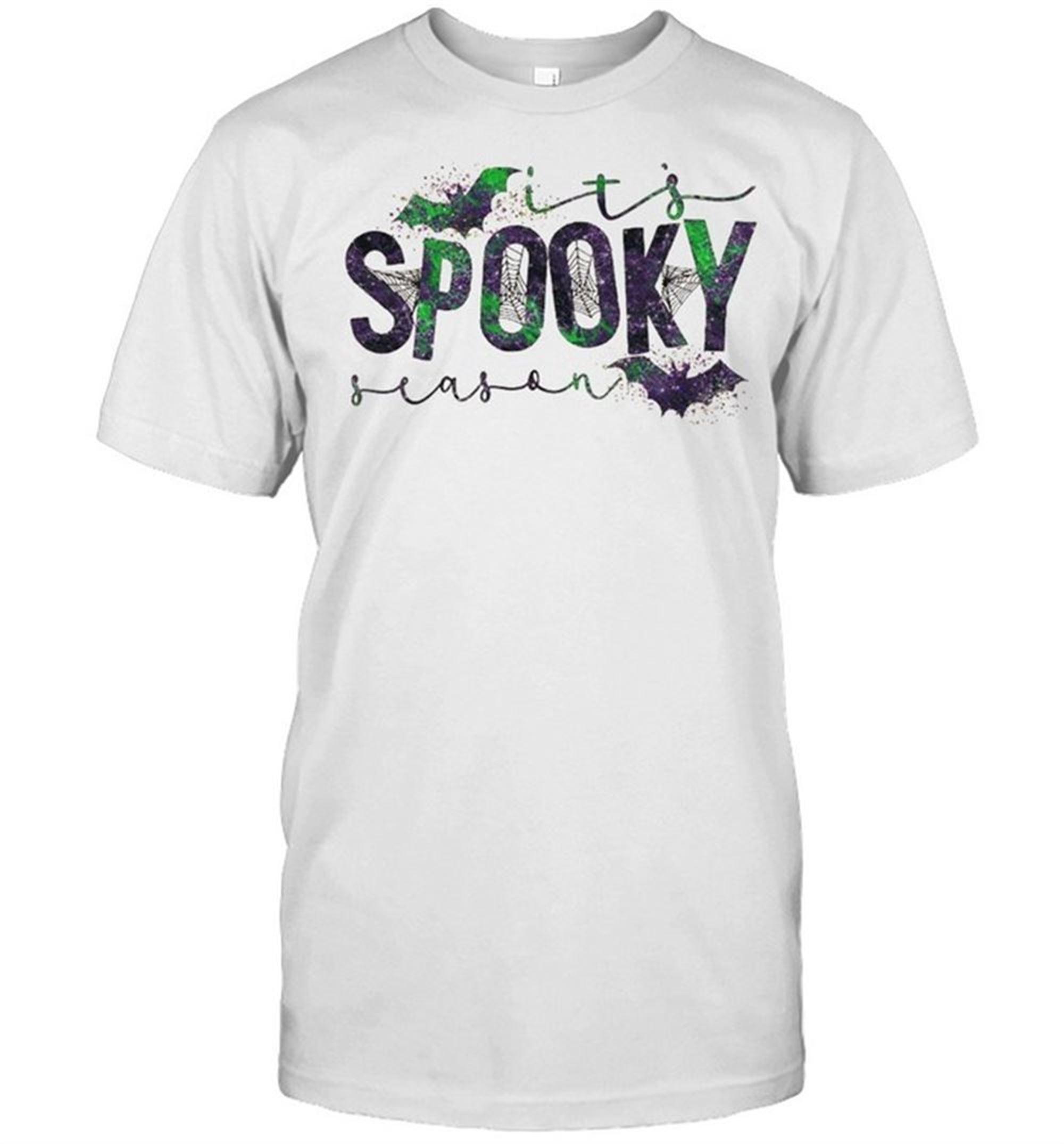 Its Spooky Season Purple Happy Halloween Shirt