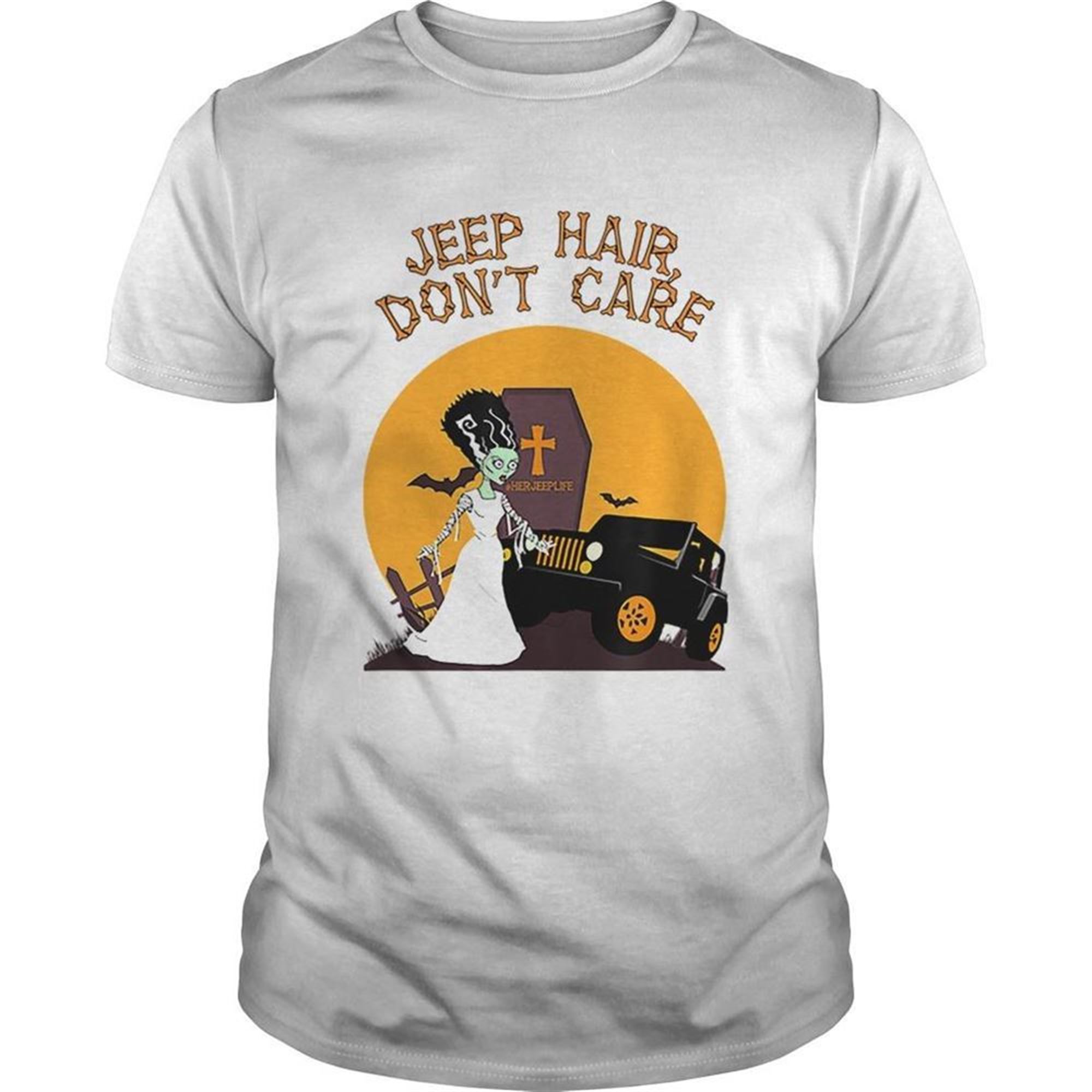 Jeep Hair Dont Careher Jeep Life Halloween Shirt