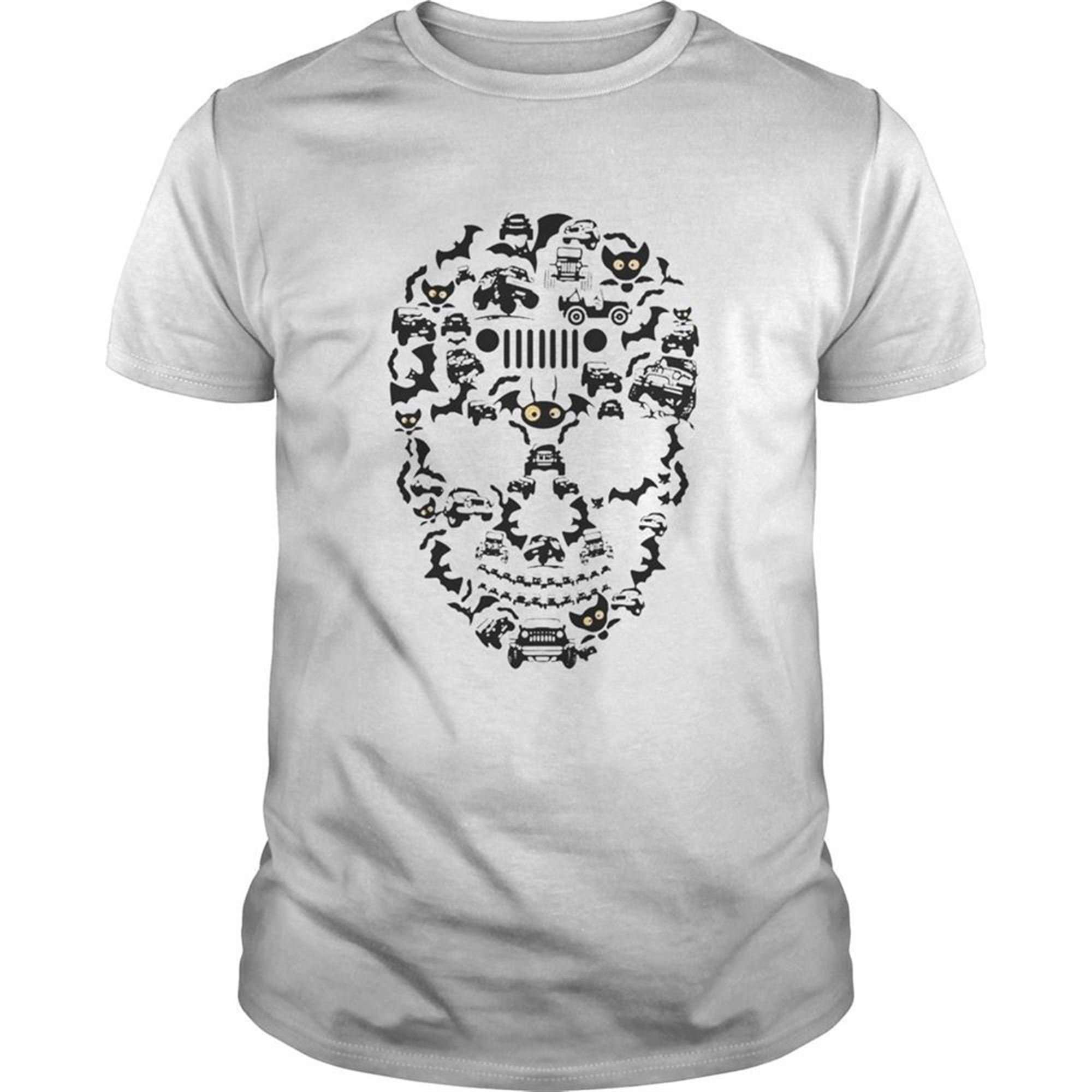 Jeep Skull Halloween Shirt