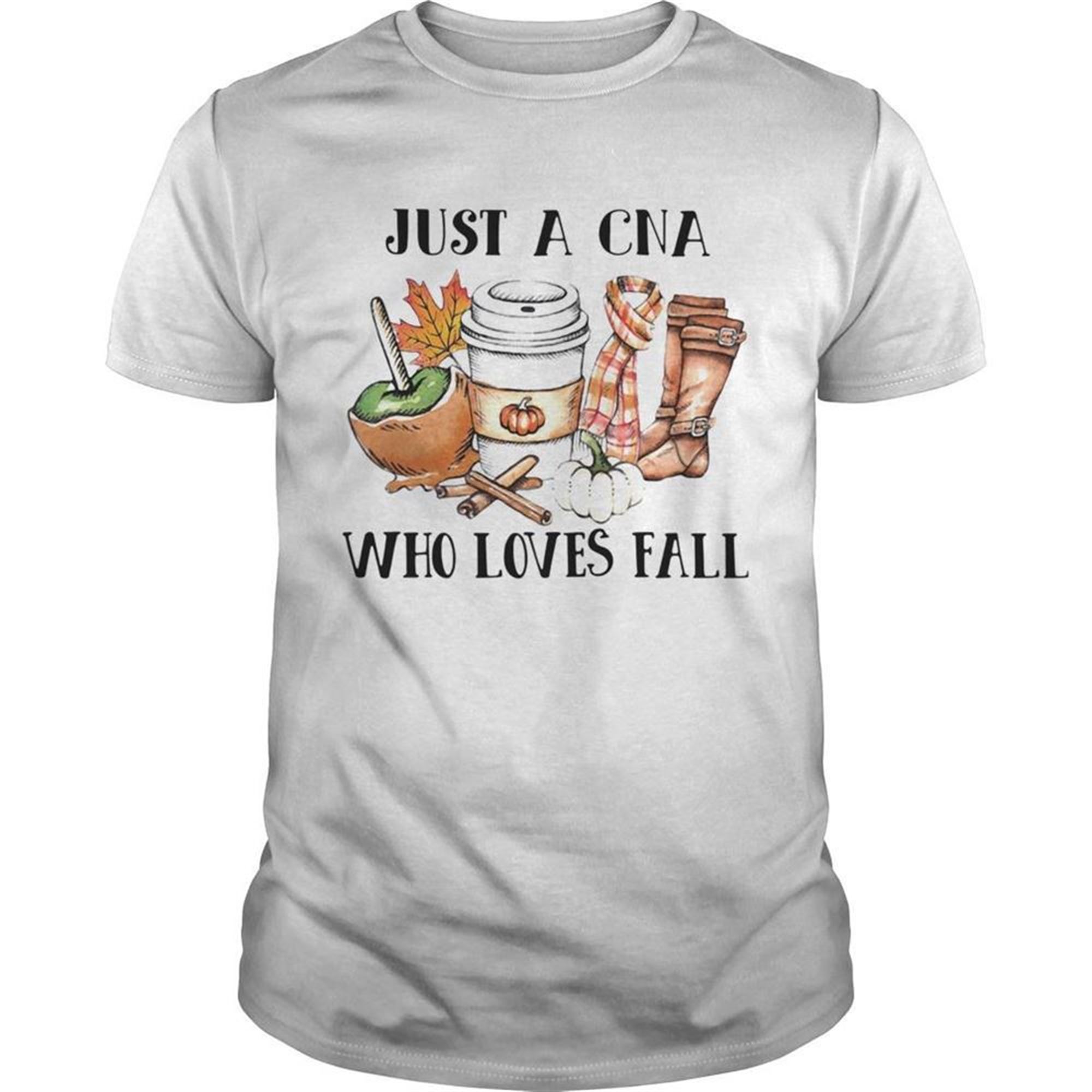 Just A Cna Who Loves Fall Halloween Shirt