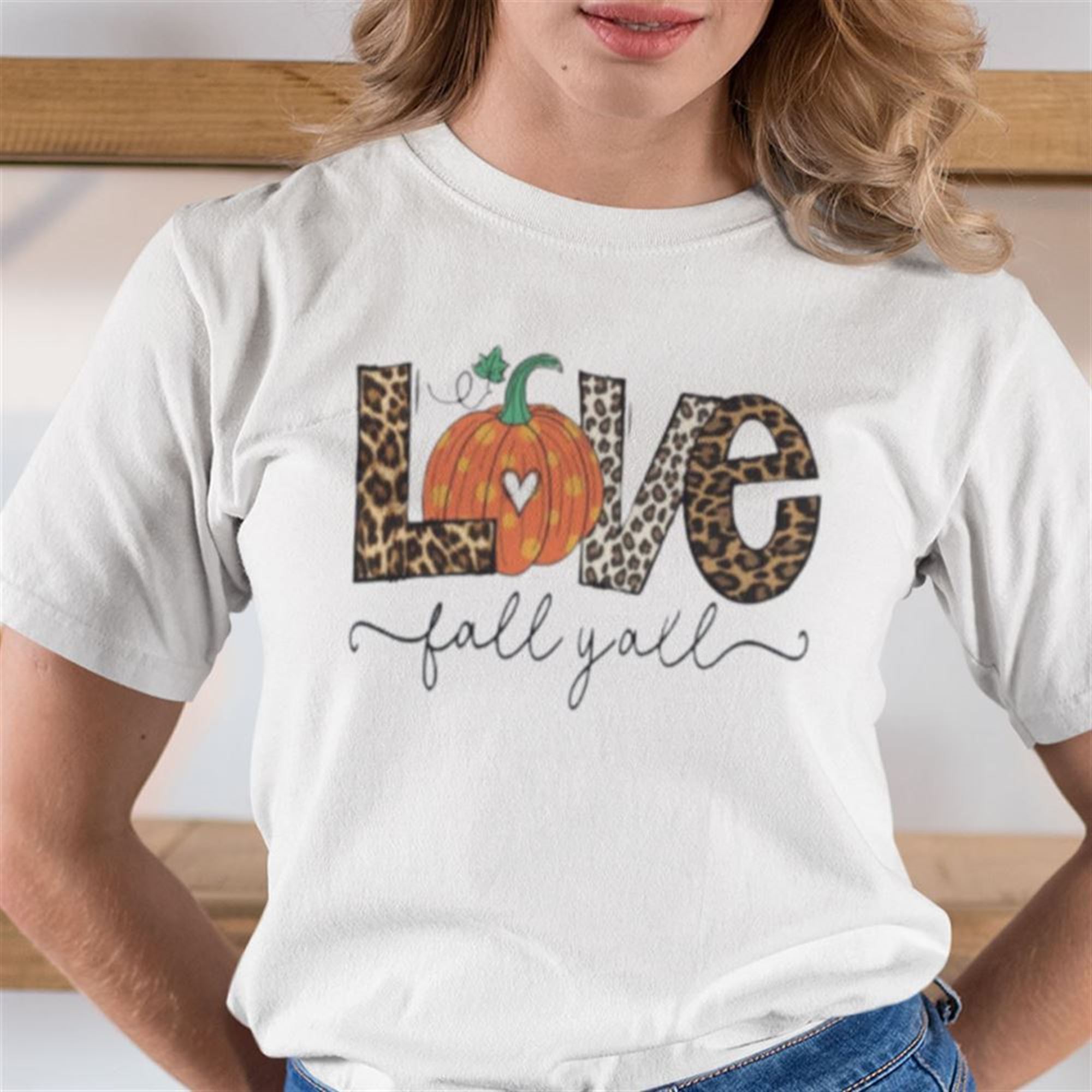 Love Fall Yall Shirt Happy Halloween Tee