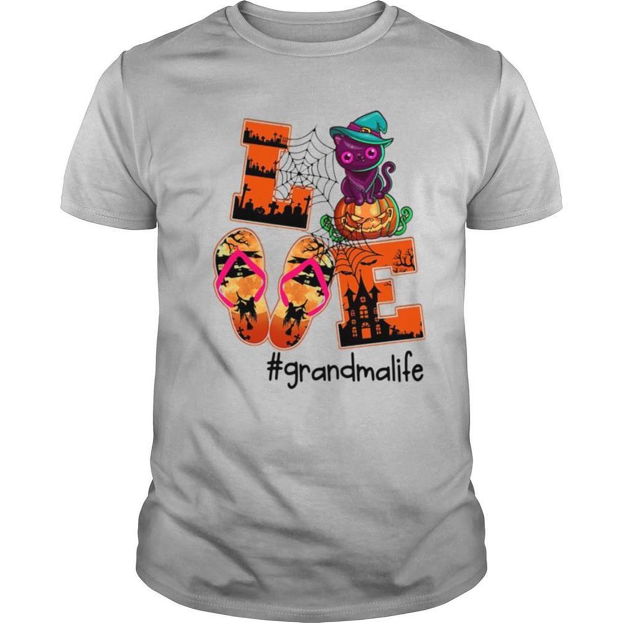 Love Grandma Life Halloween Shirt