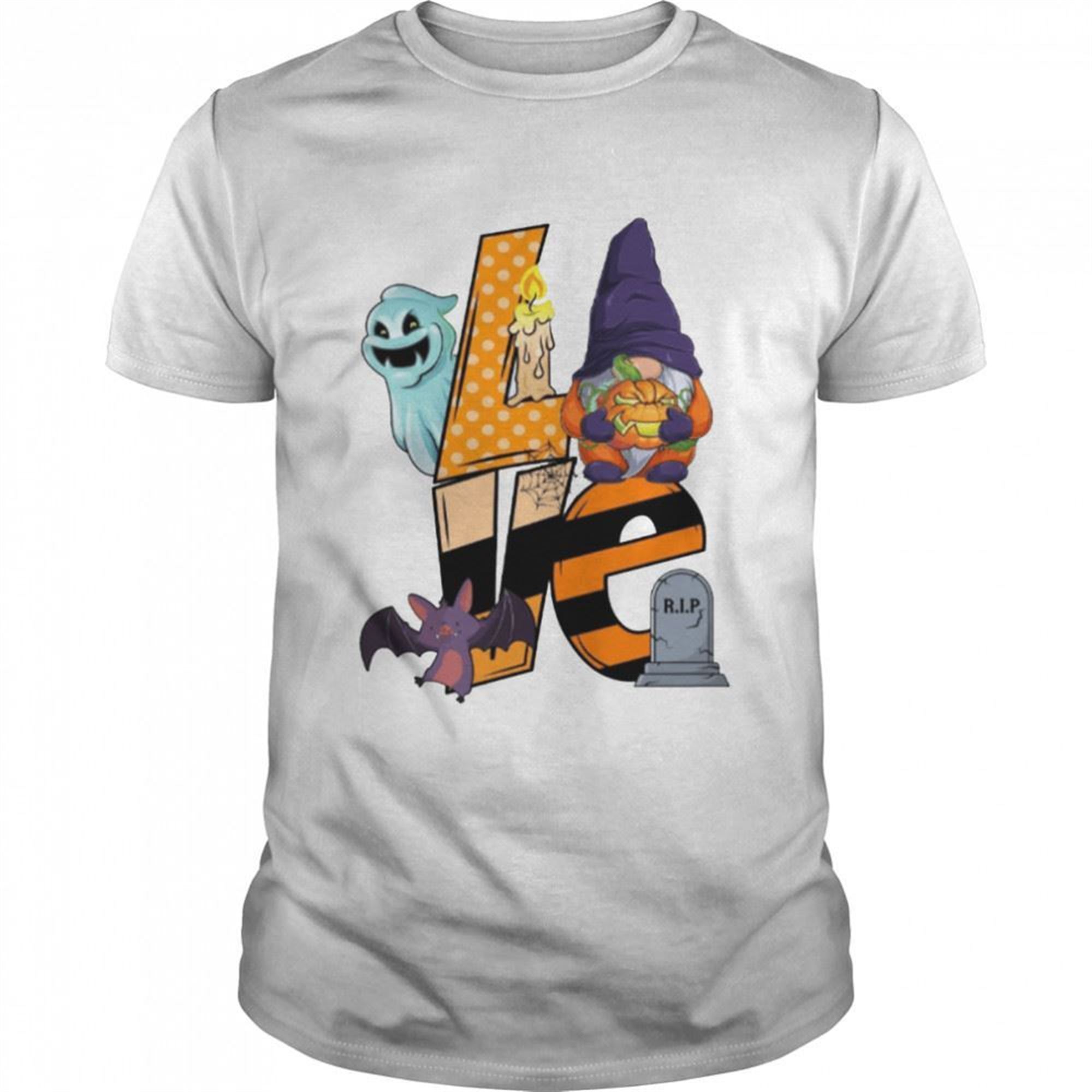 Love Halloween Gnomes Love Shirt