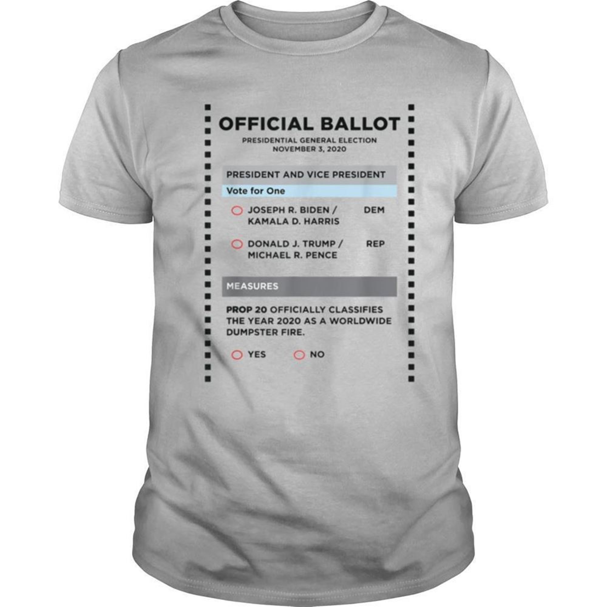 Mailin Ballot Male In Ballot Pun Halloween Costume Shirt