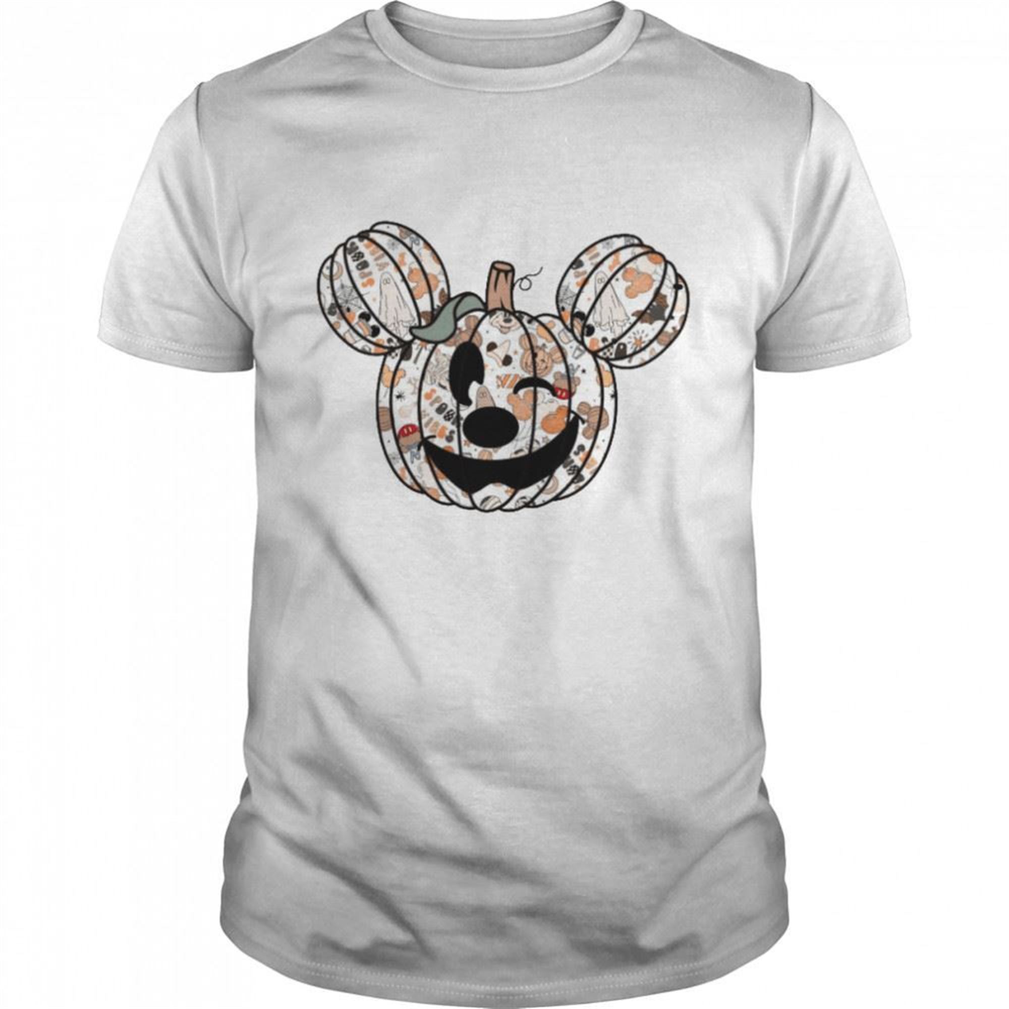 Mickey Mouse Pumpkin The Most Magical Place Halloween Shirt