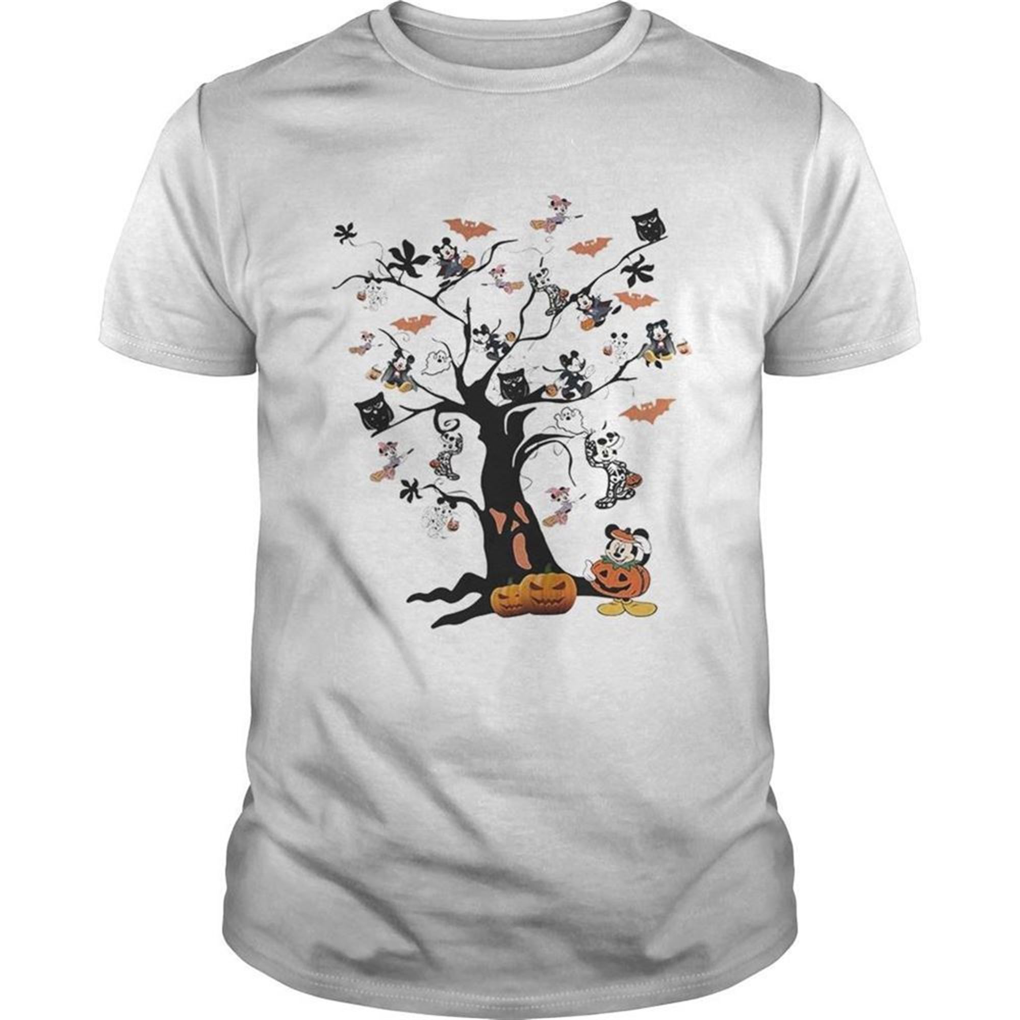 Mickey Mouse Tree Halloween Shirt