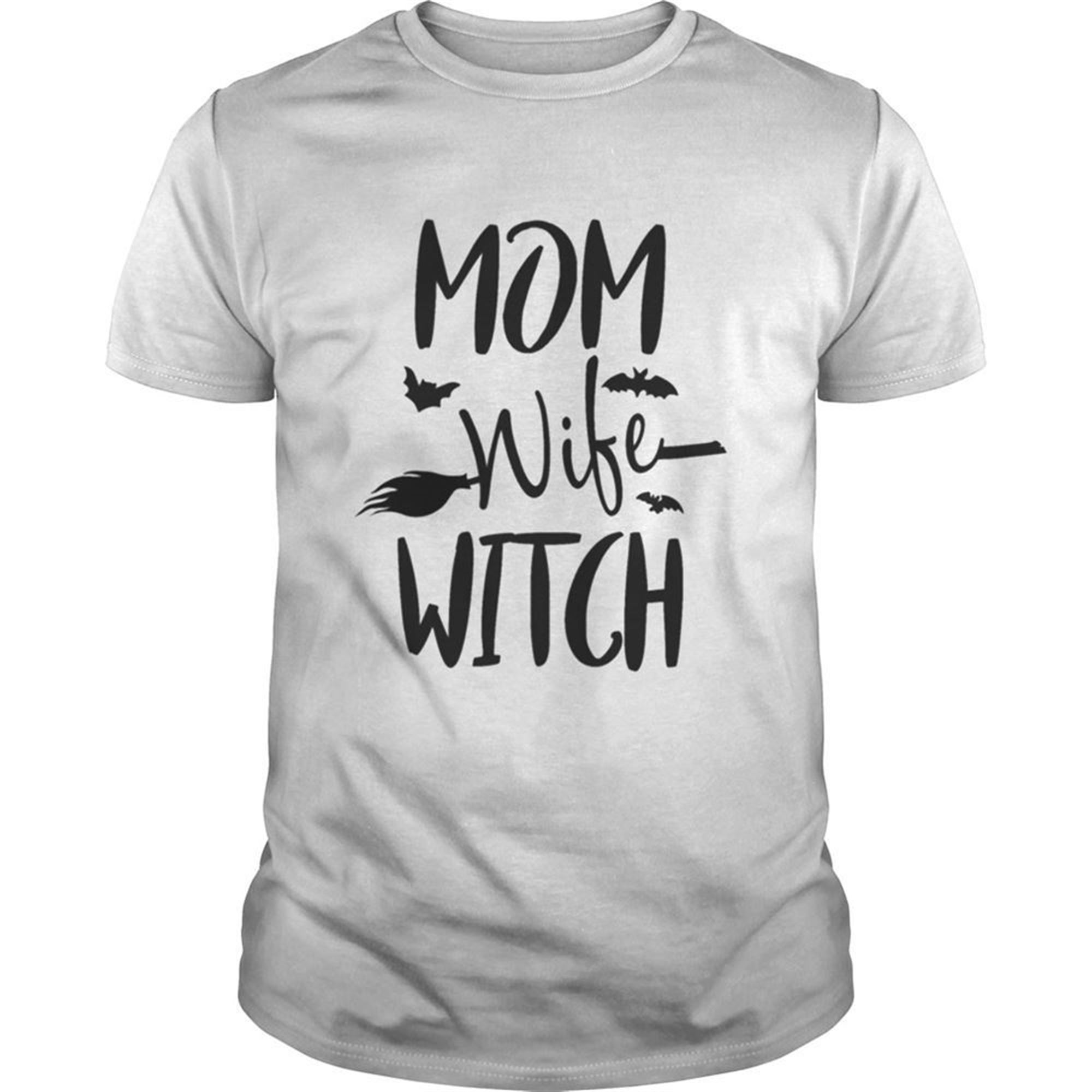 Mom Wife Witch Funny Halloween Mom Wife Shirt