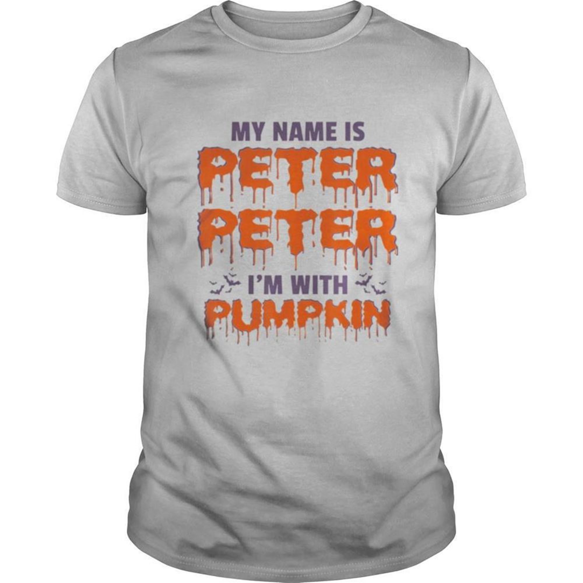 My Name Is Peter Peter Shirt Im With Pumpkin Cute Halloween Shirt