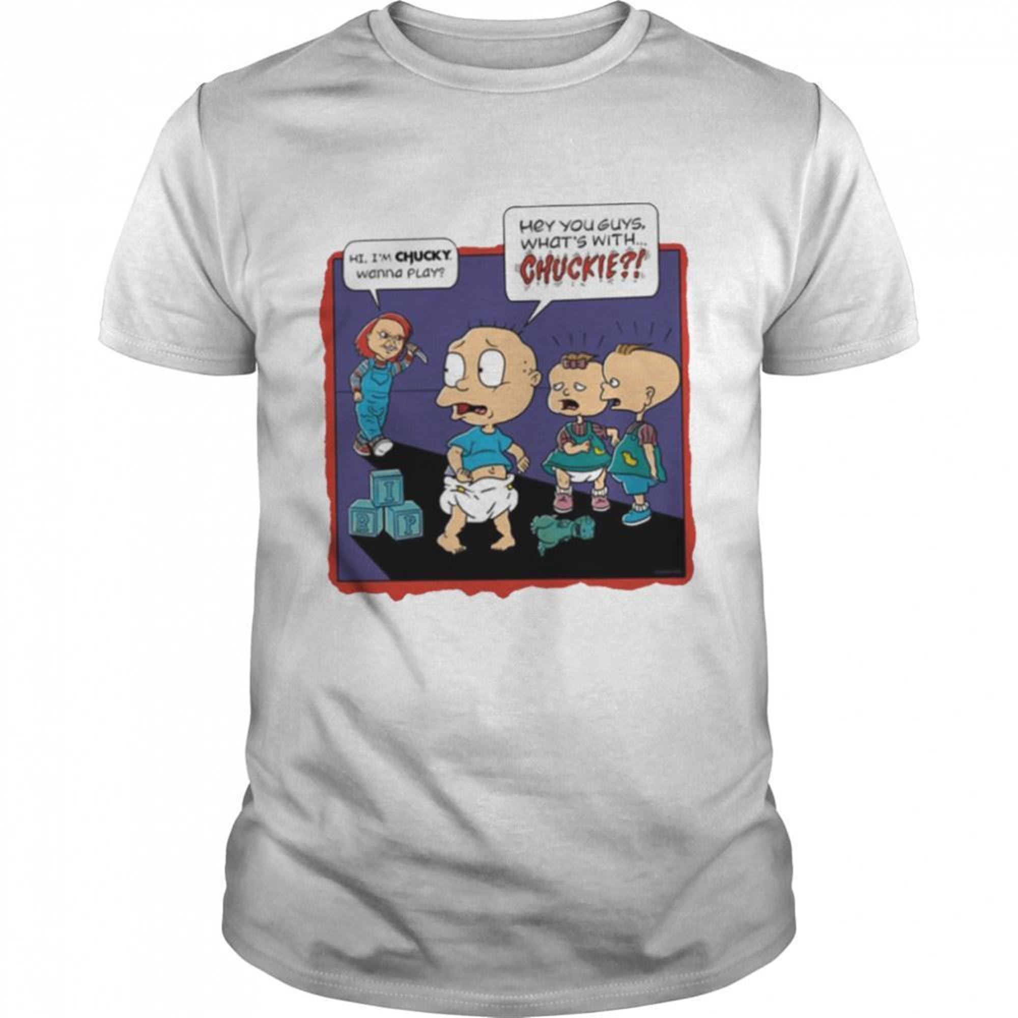 Oh Dear Chuckie Chucky Halloween Graphic Shirt