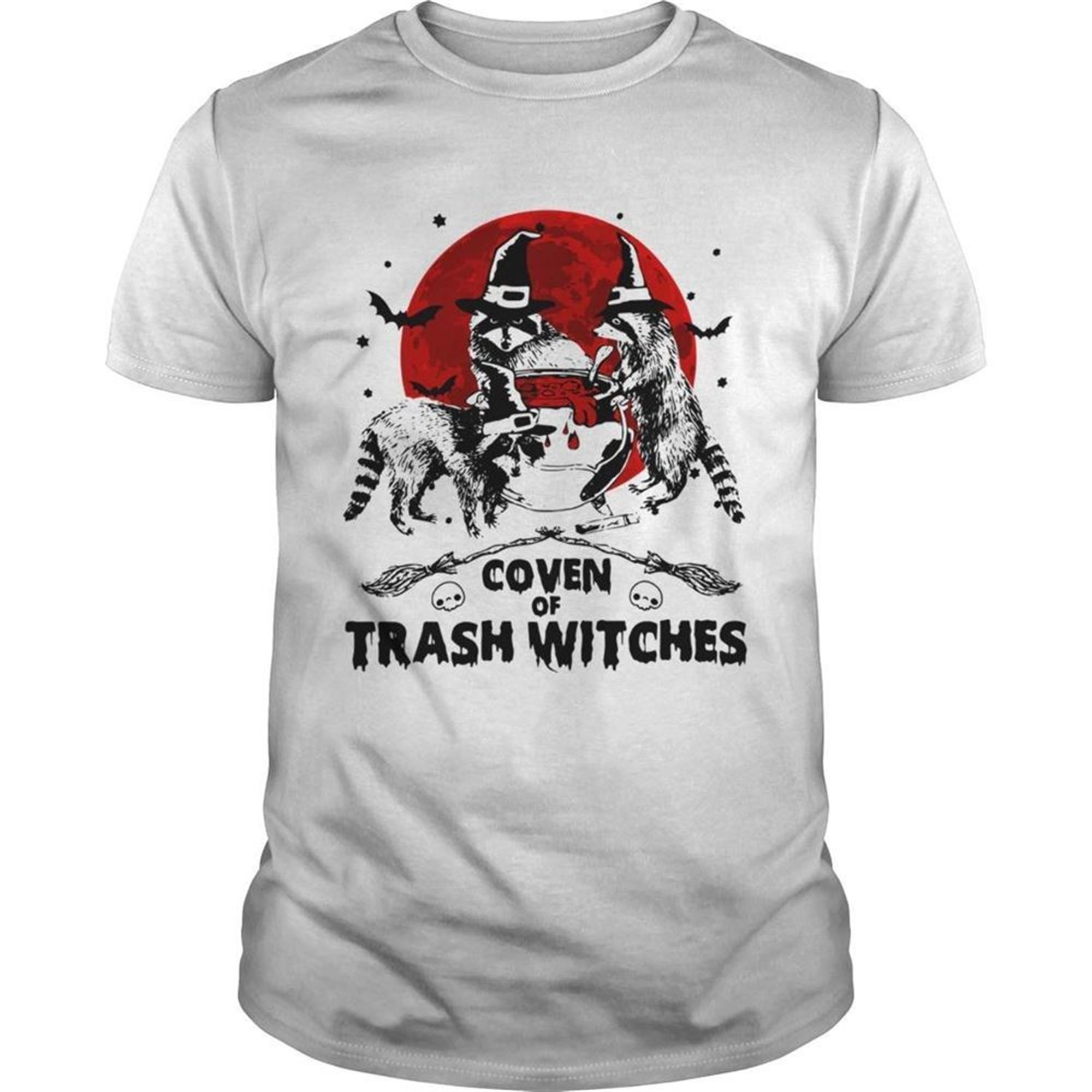 Otter Coven Trash Witches Halloween Shirt