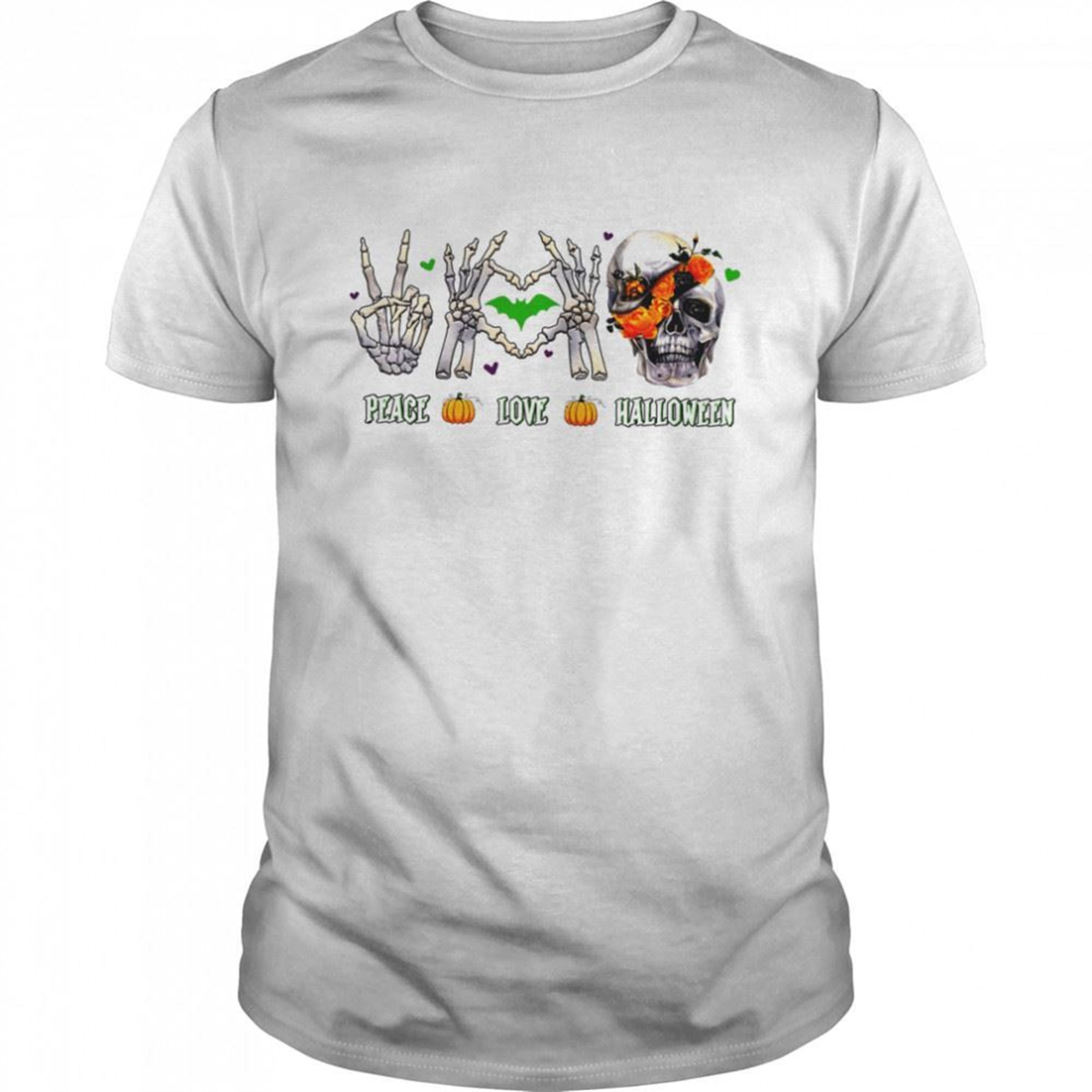 Peace Love Halloween Shirt