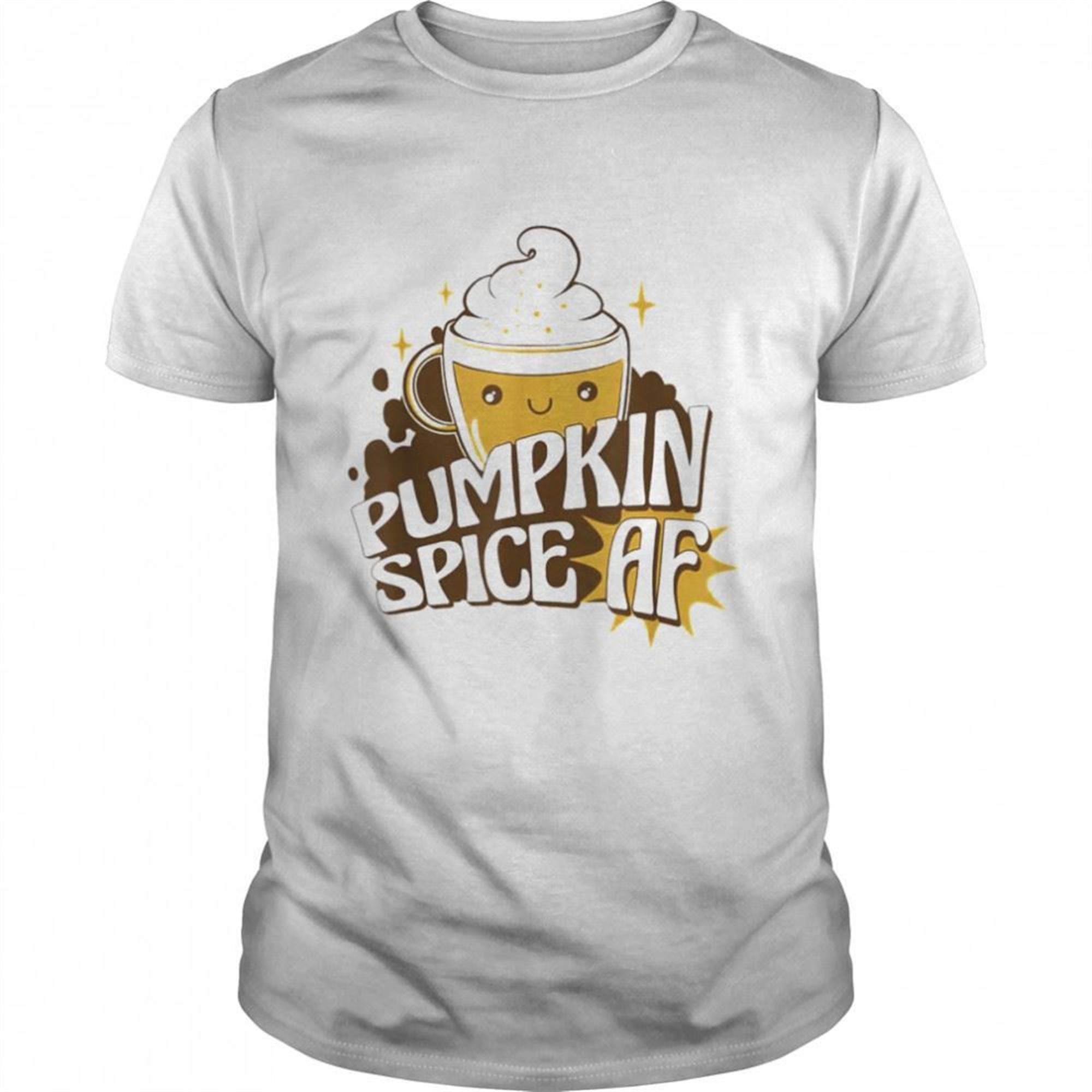 Pumpkin Spice Af Fall Autumn Halloween Thanksgiving T-shirt