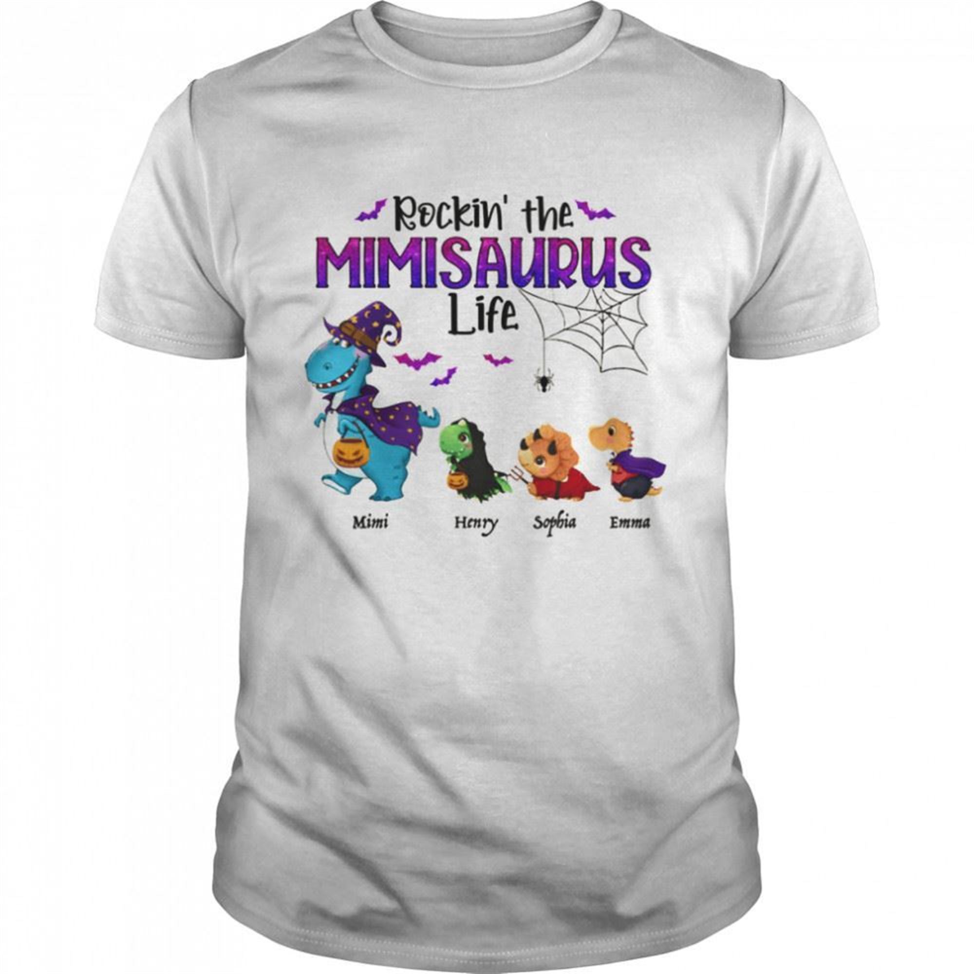 Rockin Grandma Halloween Dinosaur Life T Shirt