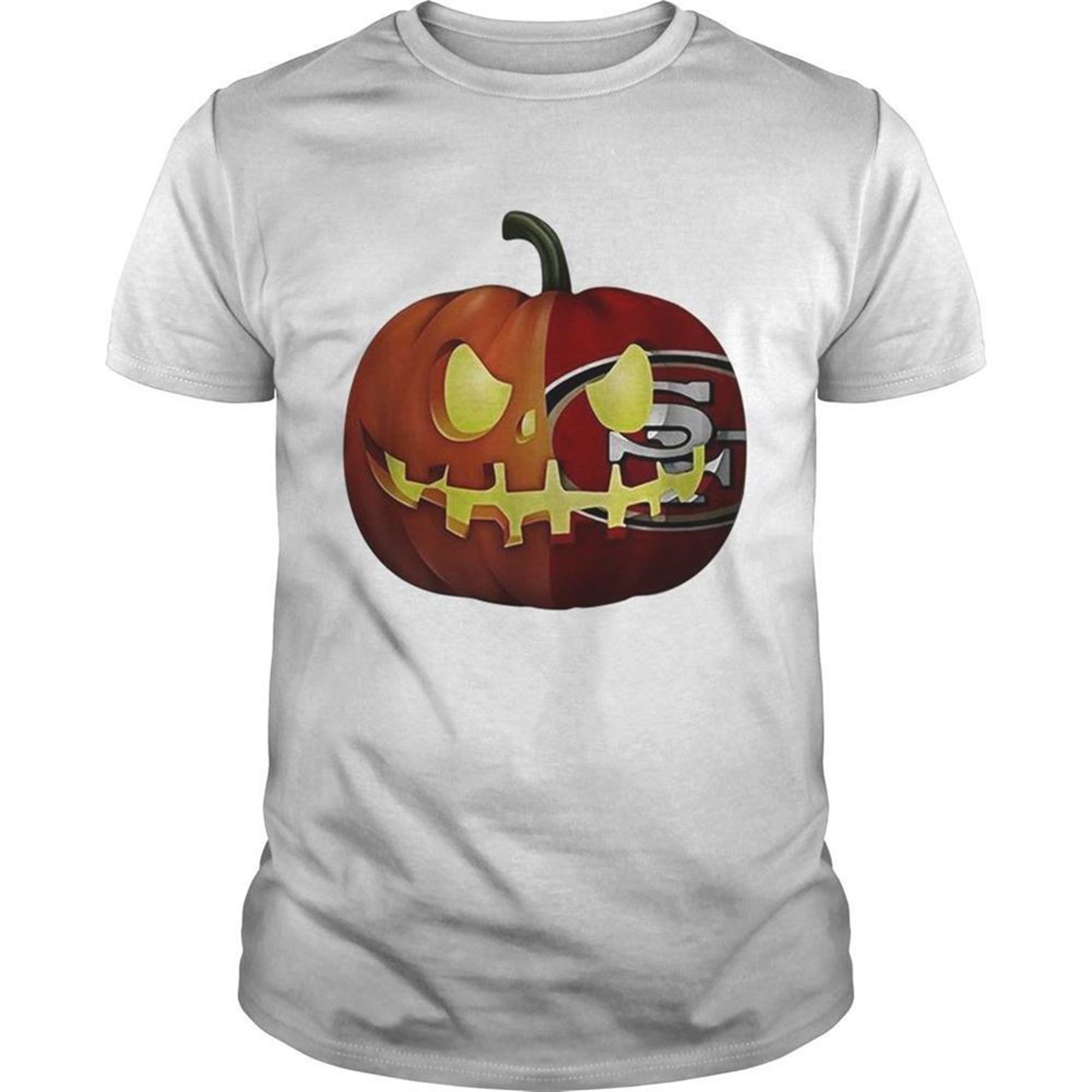 San Francisco 49ers Pumpkin Halloween Shirt