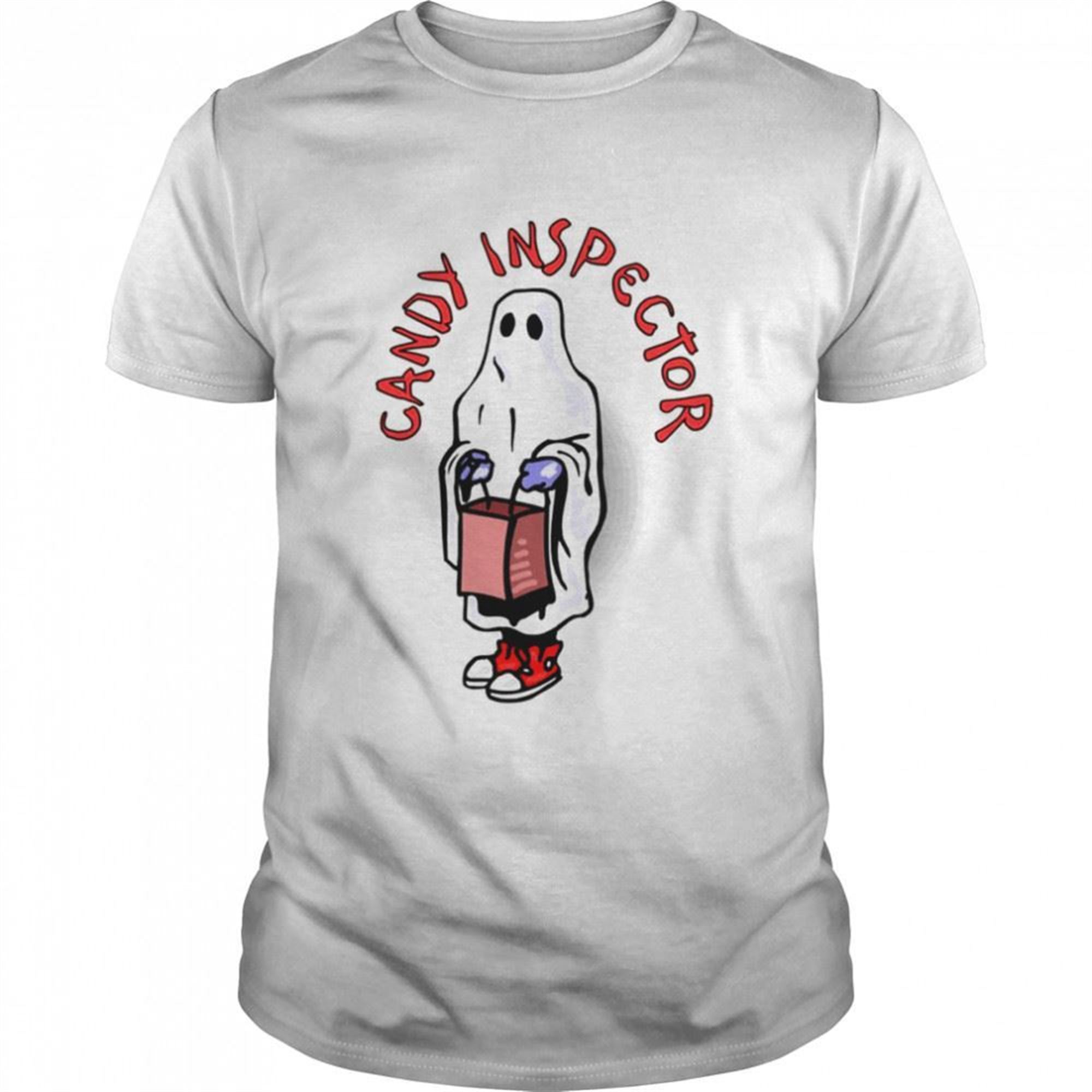 Scary Candy Inspector Halloween Ghost Costume Shirt