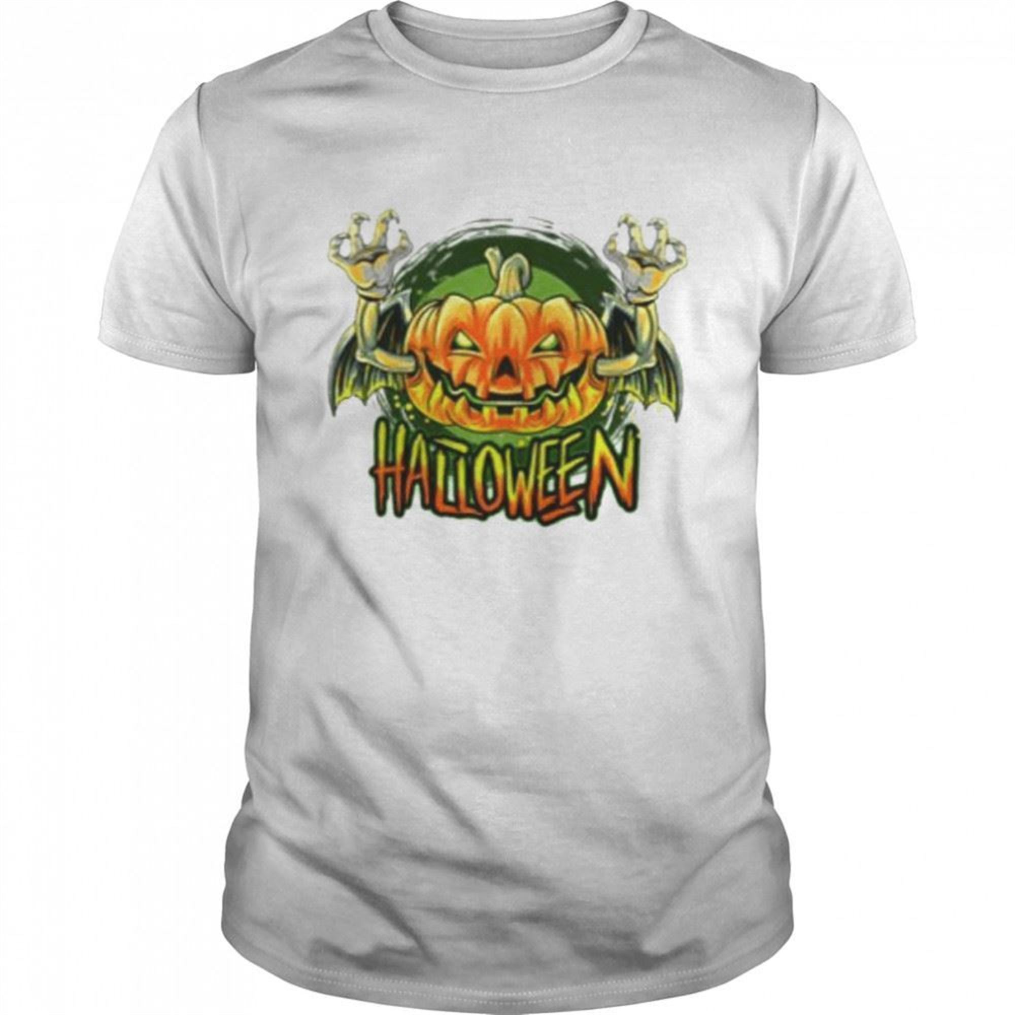 Scary Pumpkin Zombie The Trick Or Treat Halloween Shirt