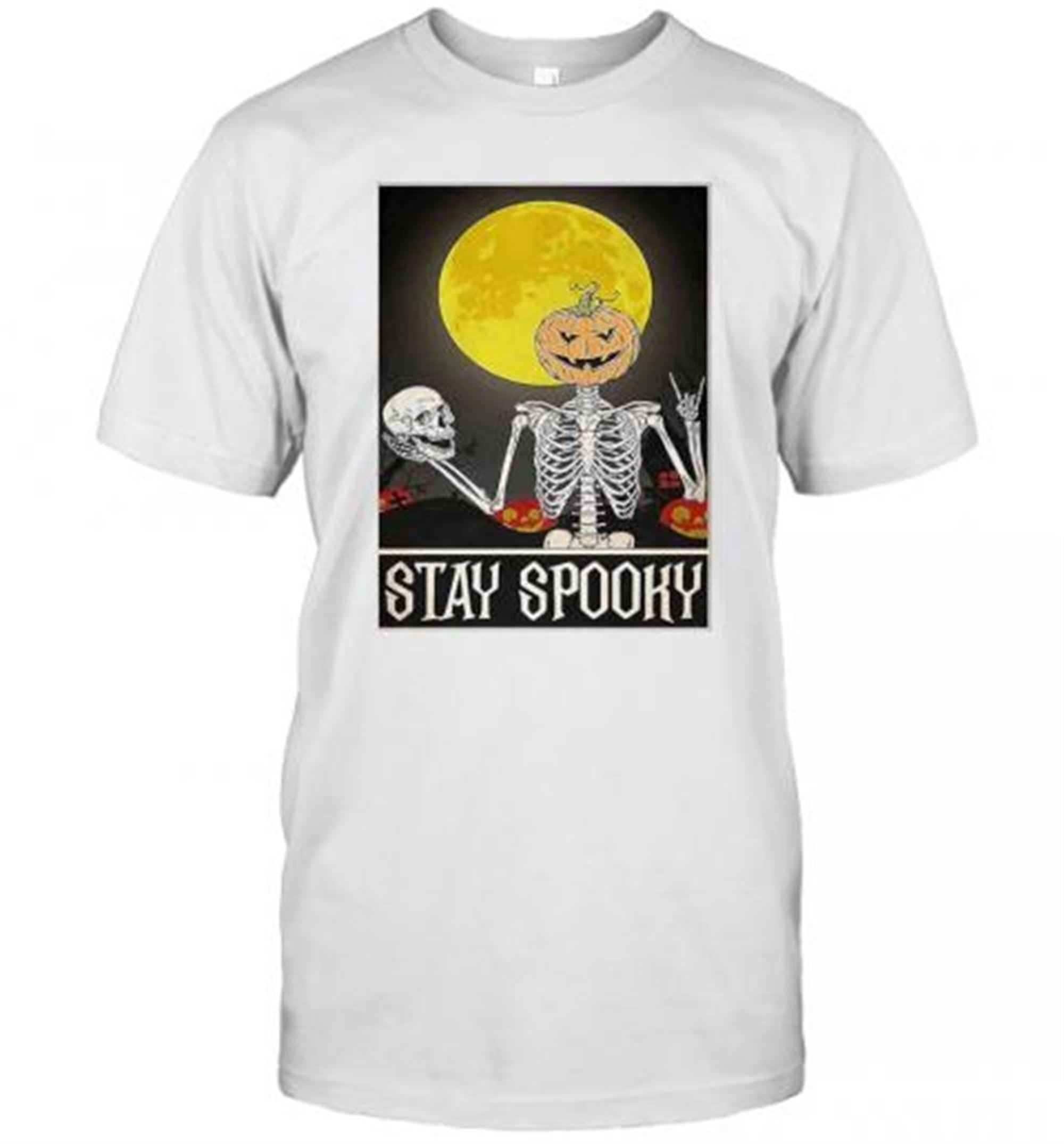 Skeleton Stay Spooky Halloween T-shirt