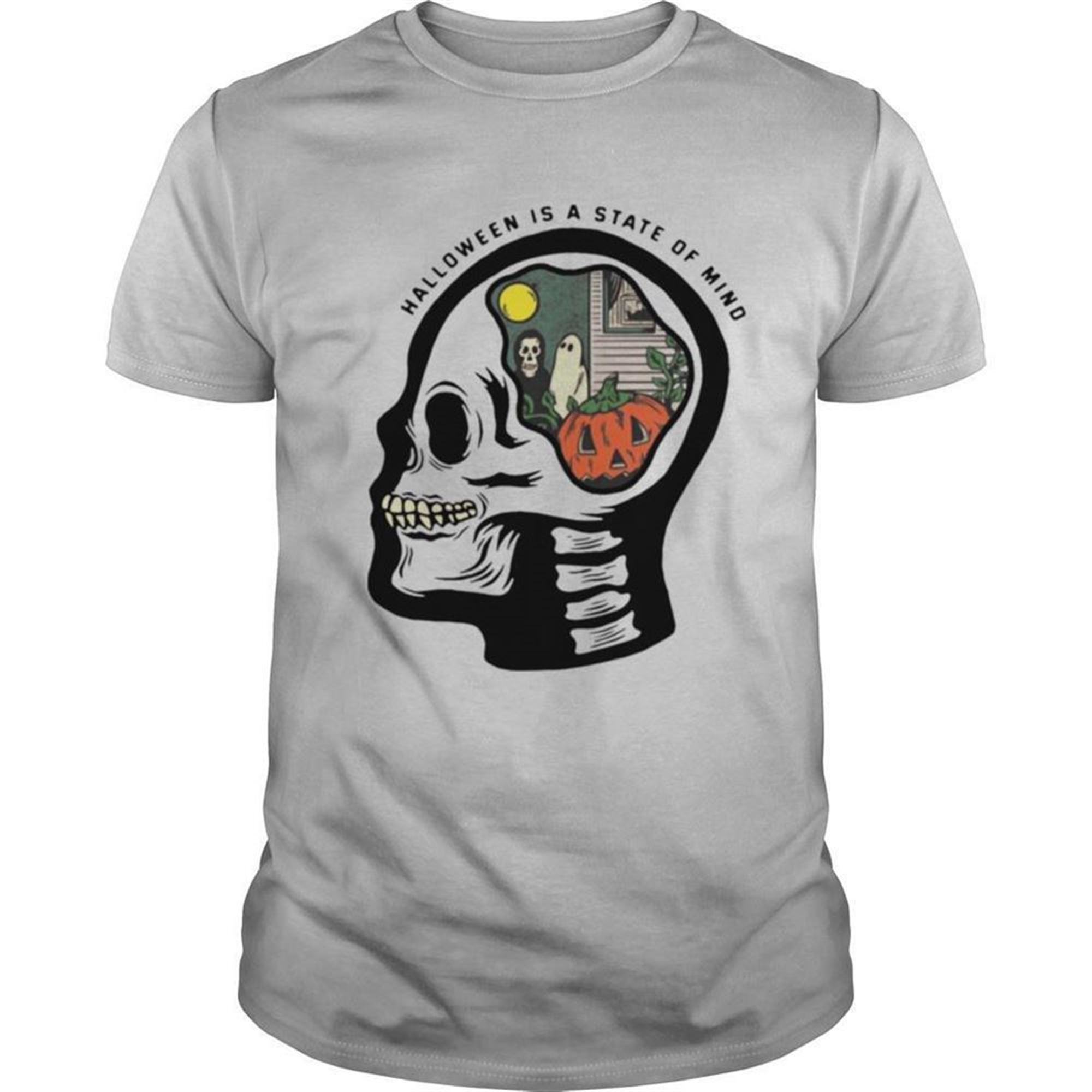 Skull Halloween Is A State Of Mind Shirt