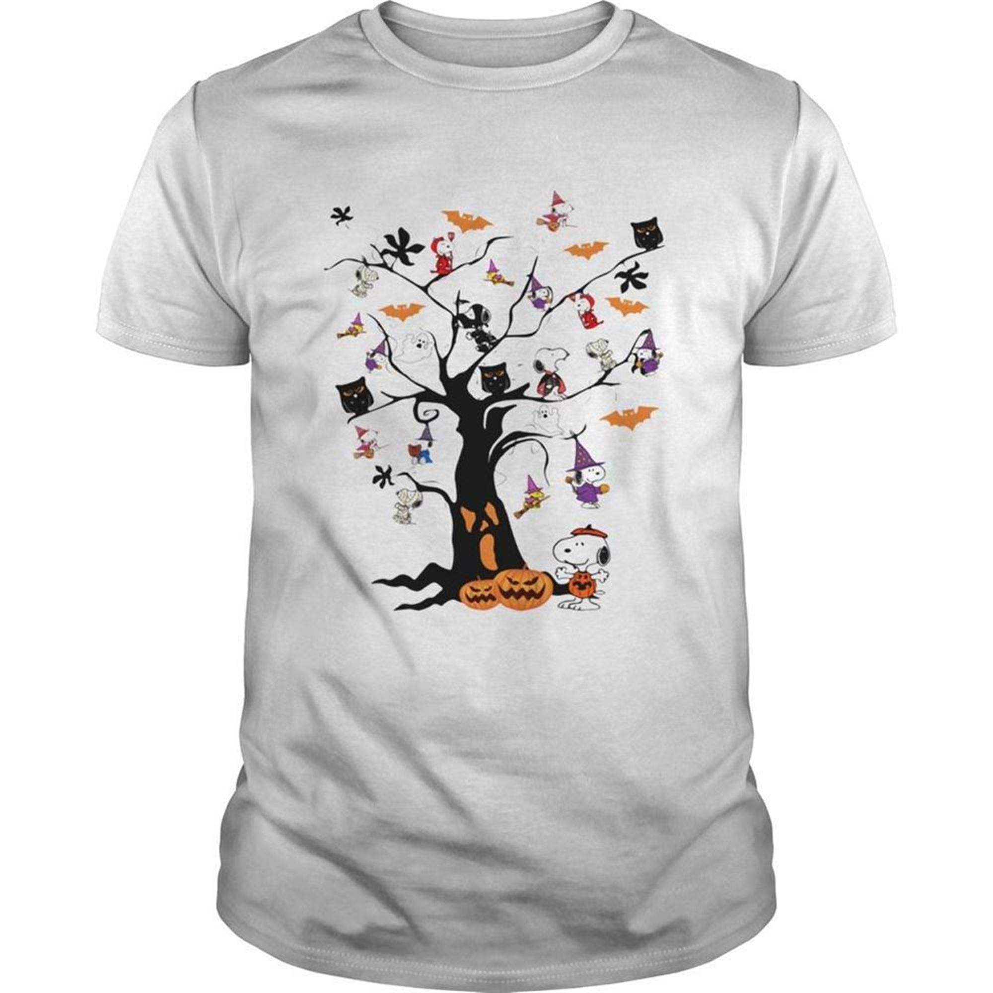 Snoopy Halloween Tree Shirt