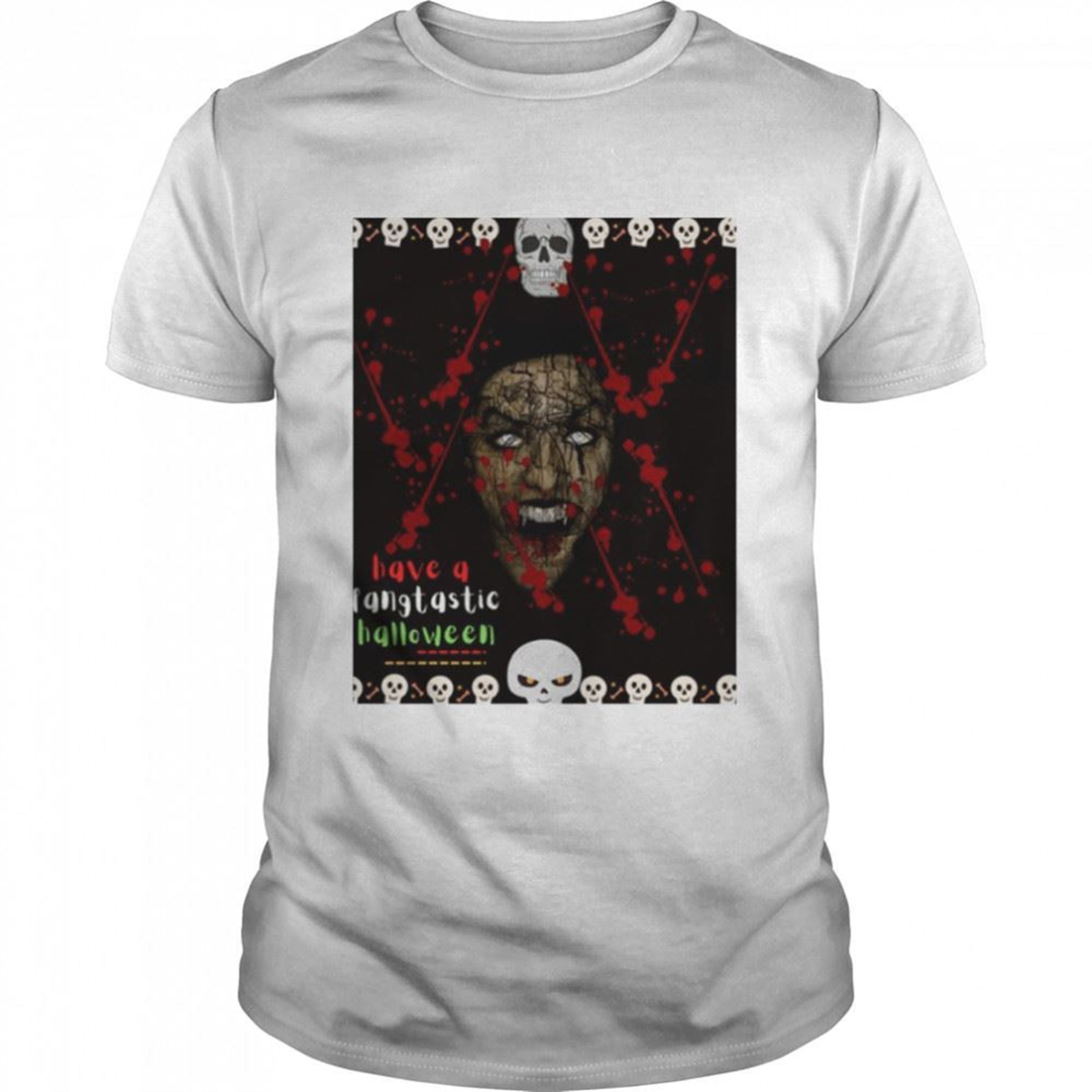 Spooky Vampire Have A Fangtastic Halloween Shirt
