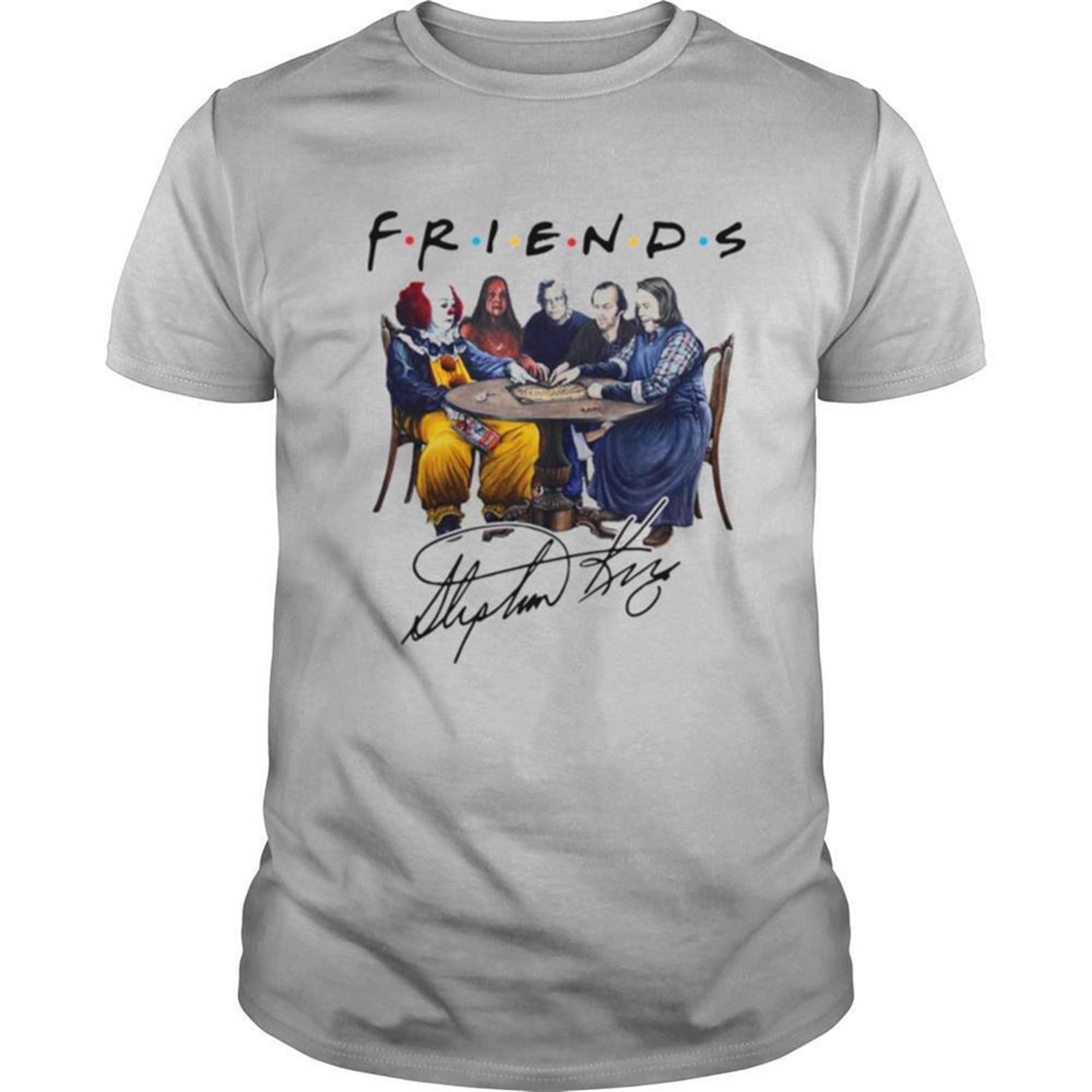 Stephen King Is Still Underrated Friends Signature Halloween Shirt