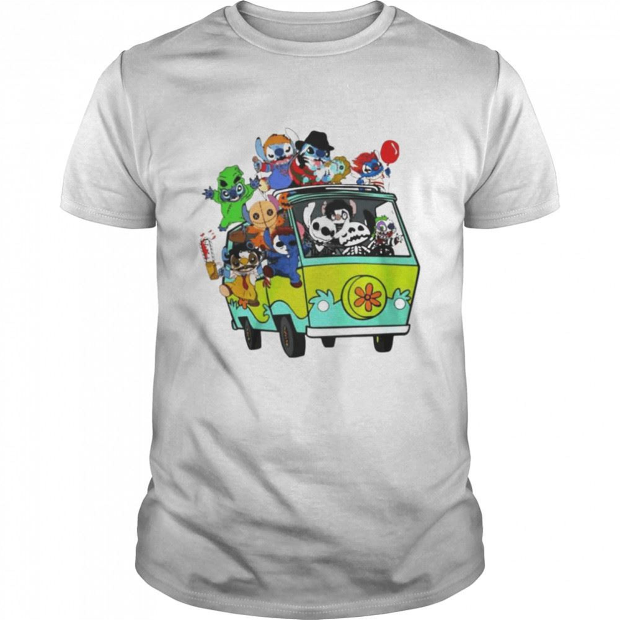 Stitch Bus Halloween Shirt