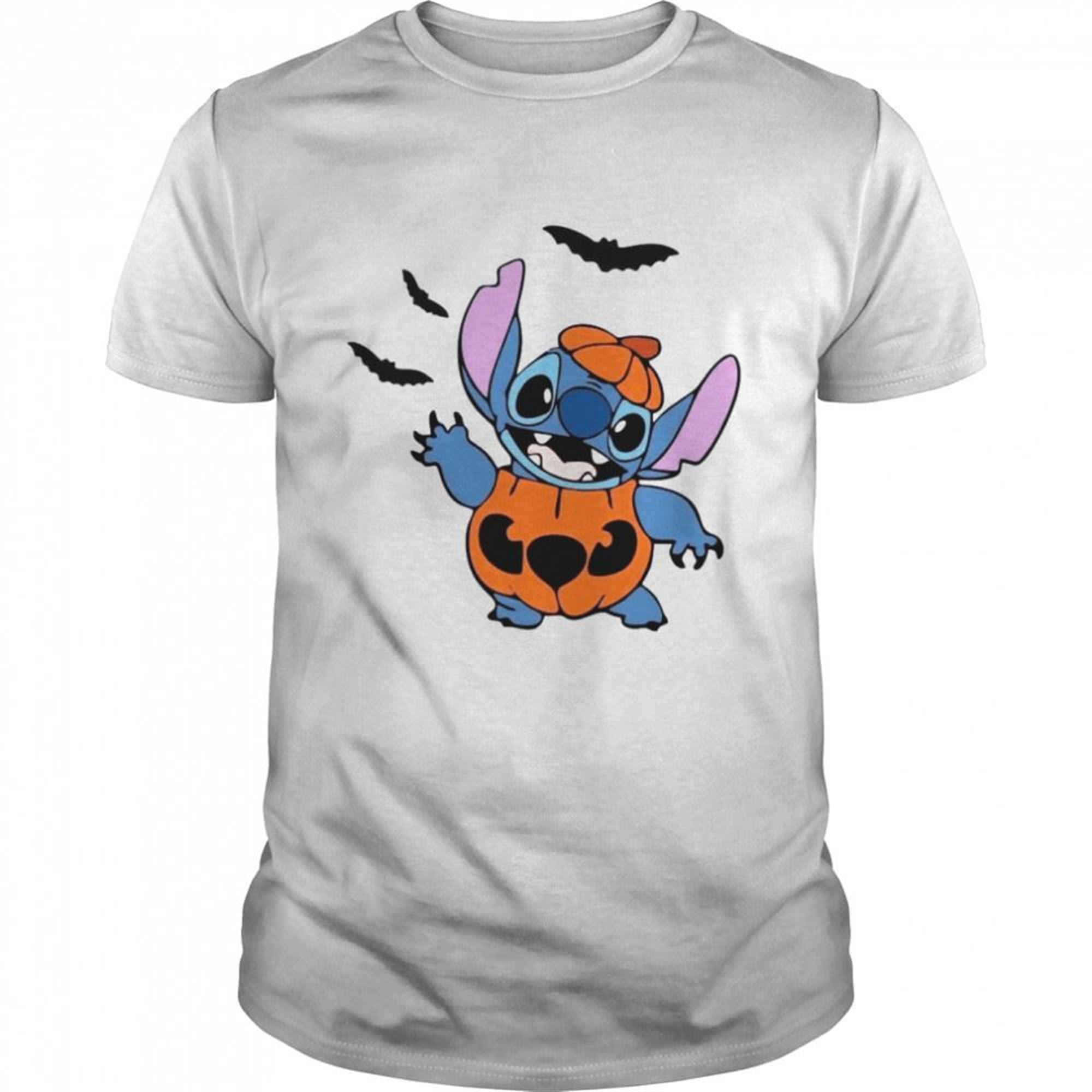 Stitch Pumpkin Halloween Shirt