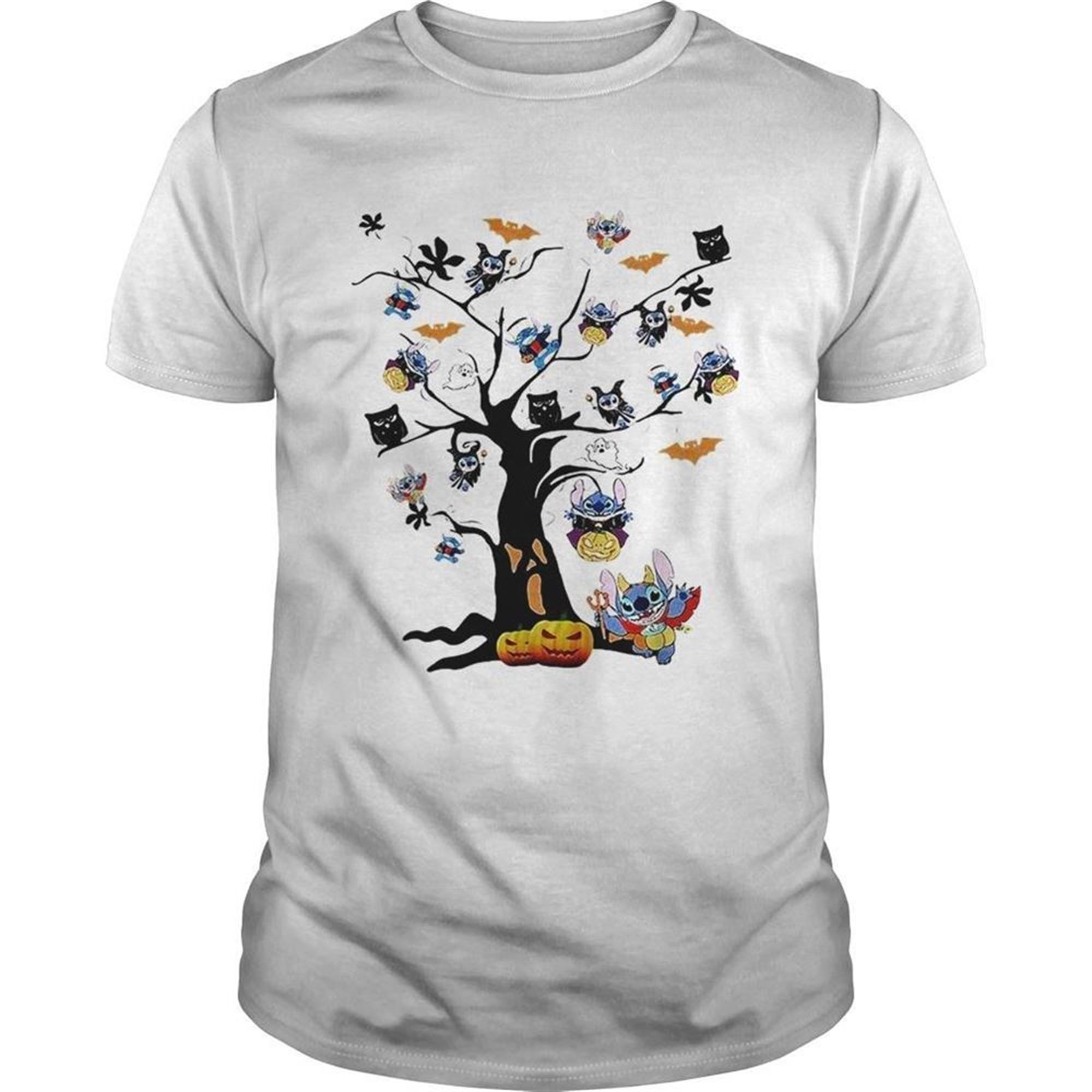 Stitch Tree Halloween Shirt