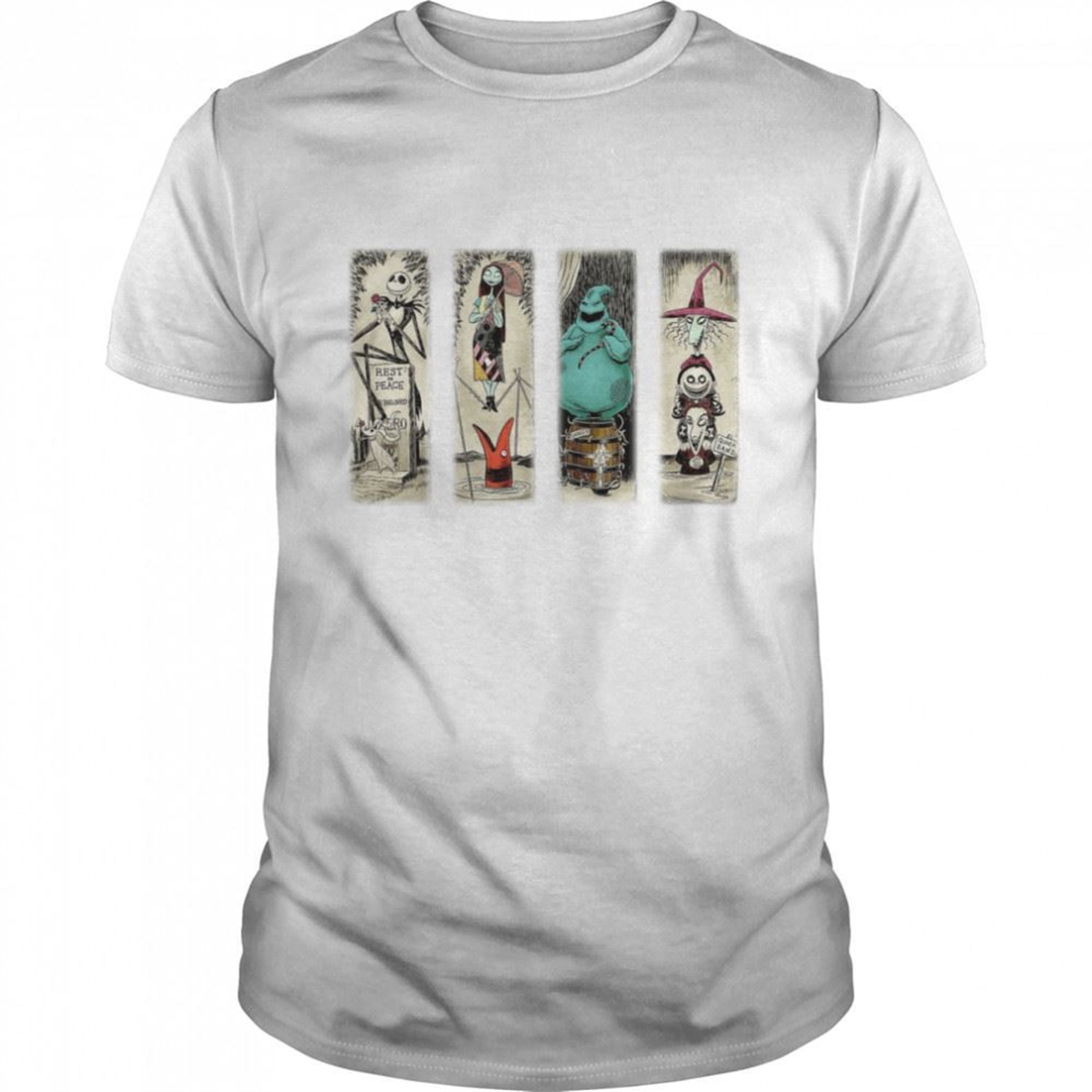 The Nightmare Before Christmas The Haunted Mansion Stretching Room Halloween Shirt