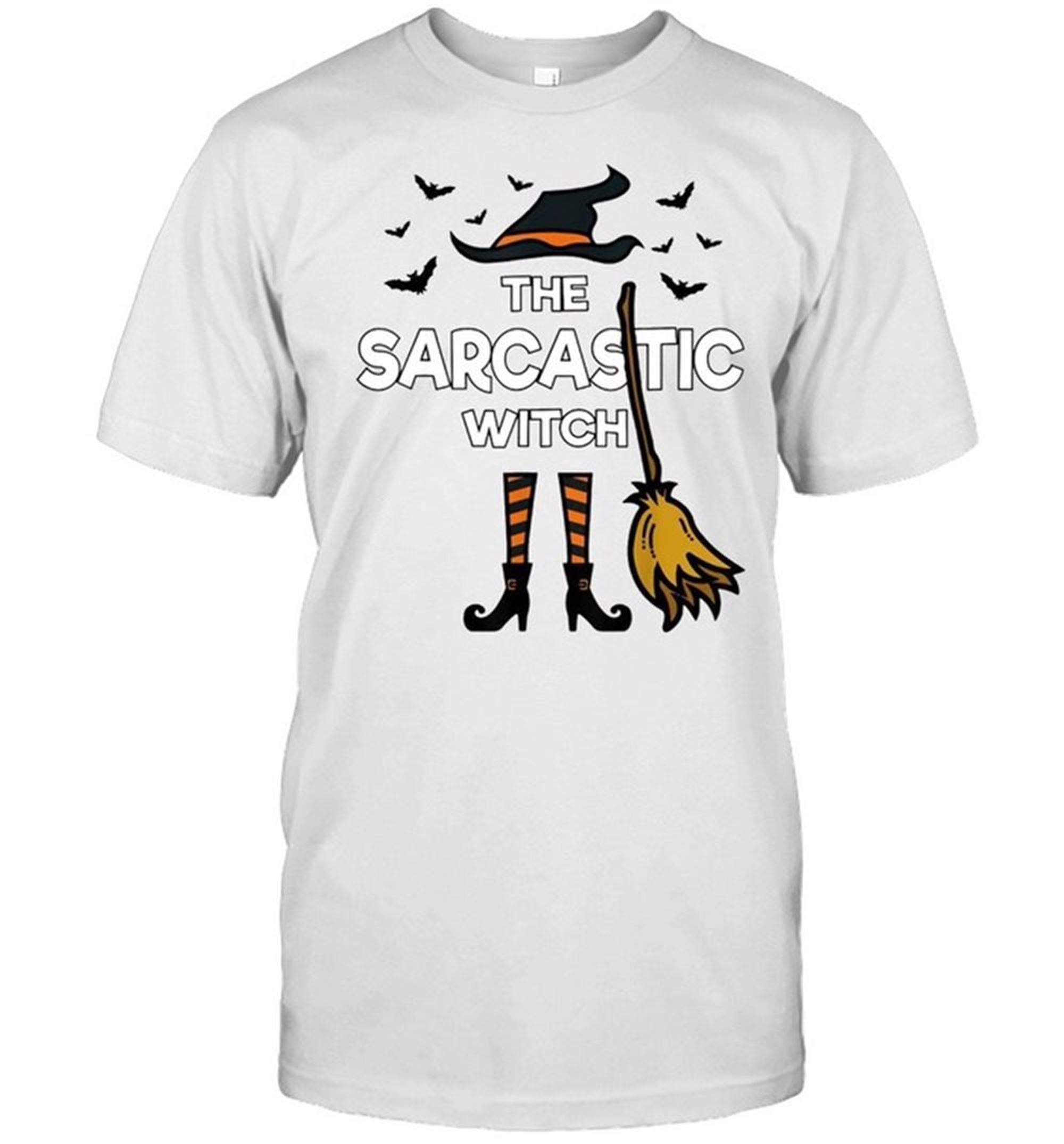 The Sarcastic Witch Matching Family Halloween Party Costume Shirt