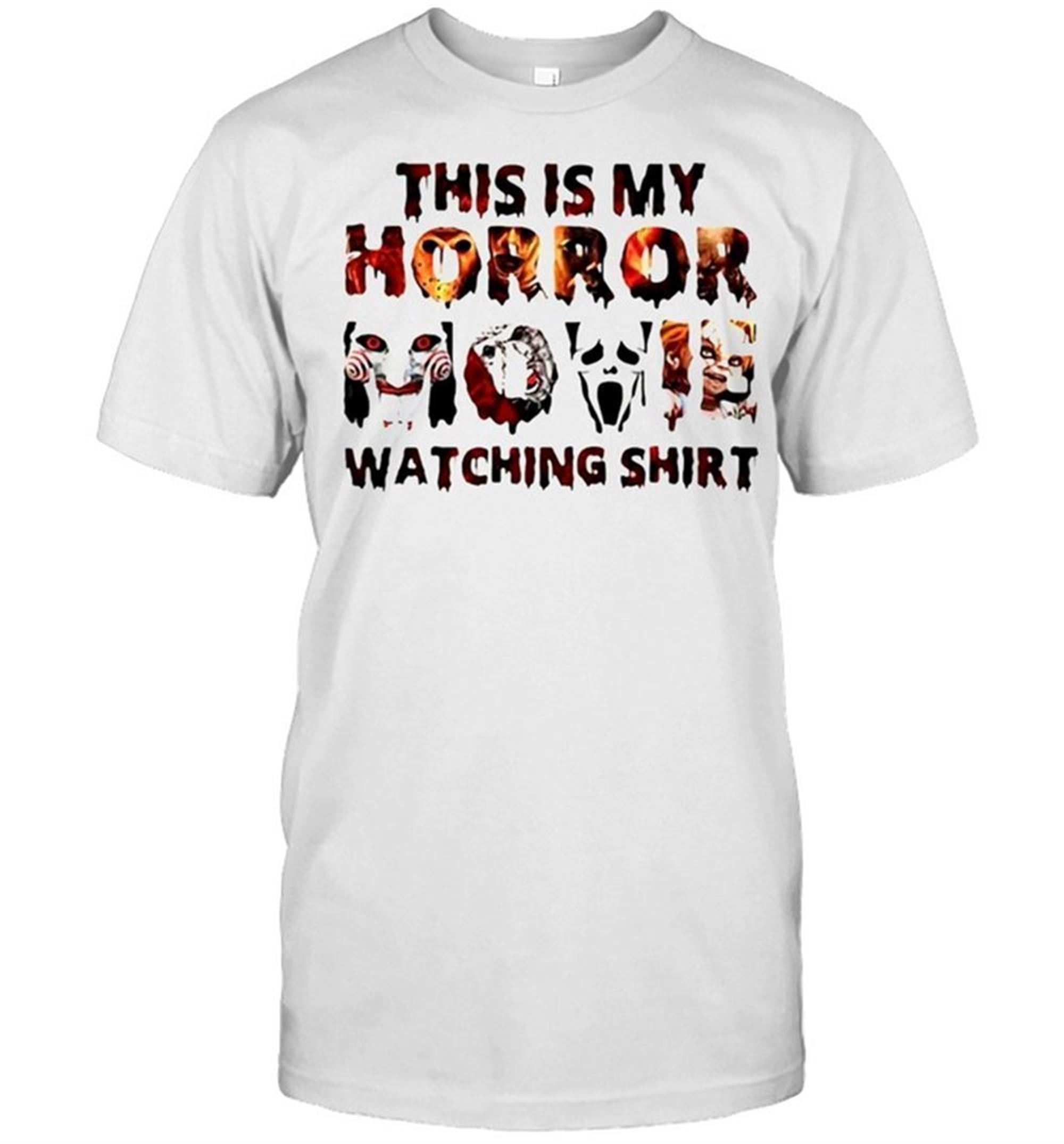 This Is My Horror Movie Watching Halloween T-shirt