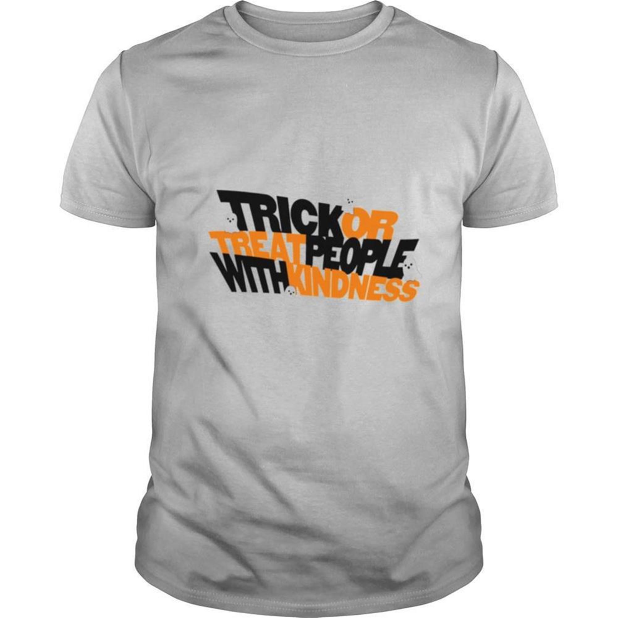 Trick Or Treat People With Kindness Ghost Halloween Shirt