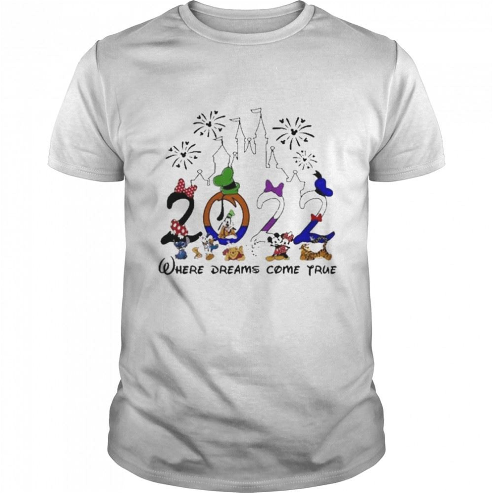 Where Dreams Come True Disneyland Halloween 2022 Shirt