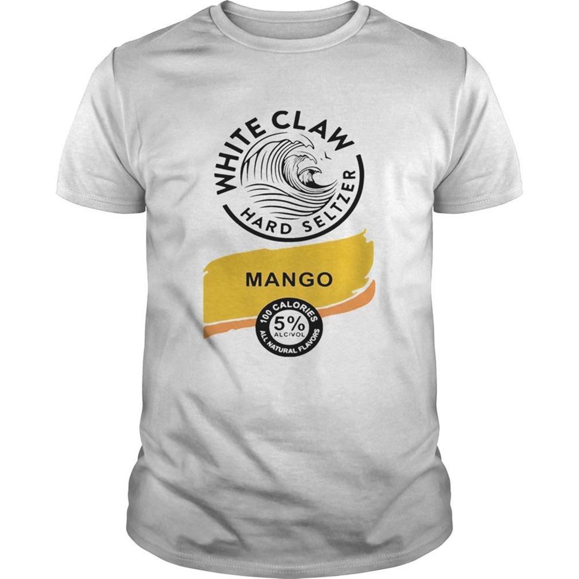 White Claw Hard Seltzer Mango Halloween Costume Shirt