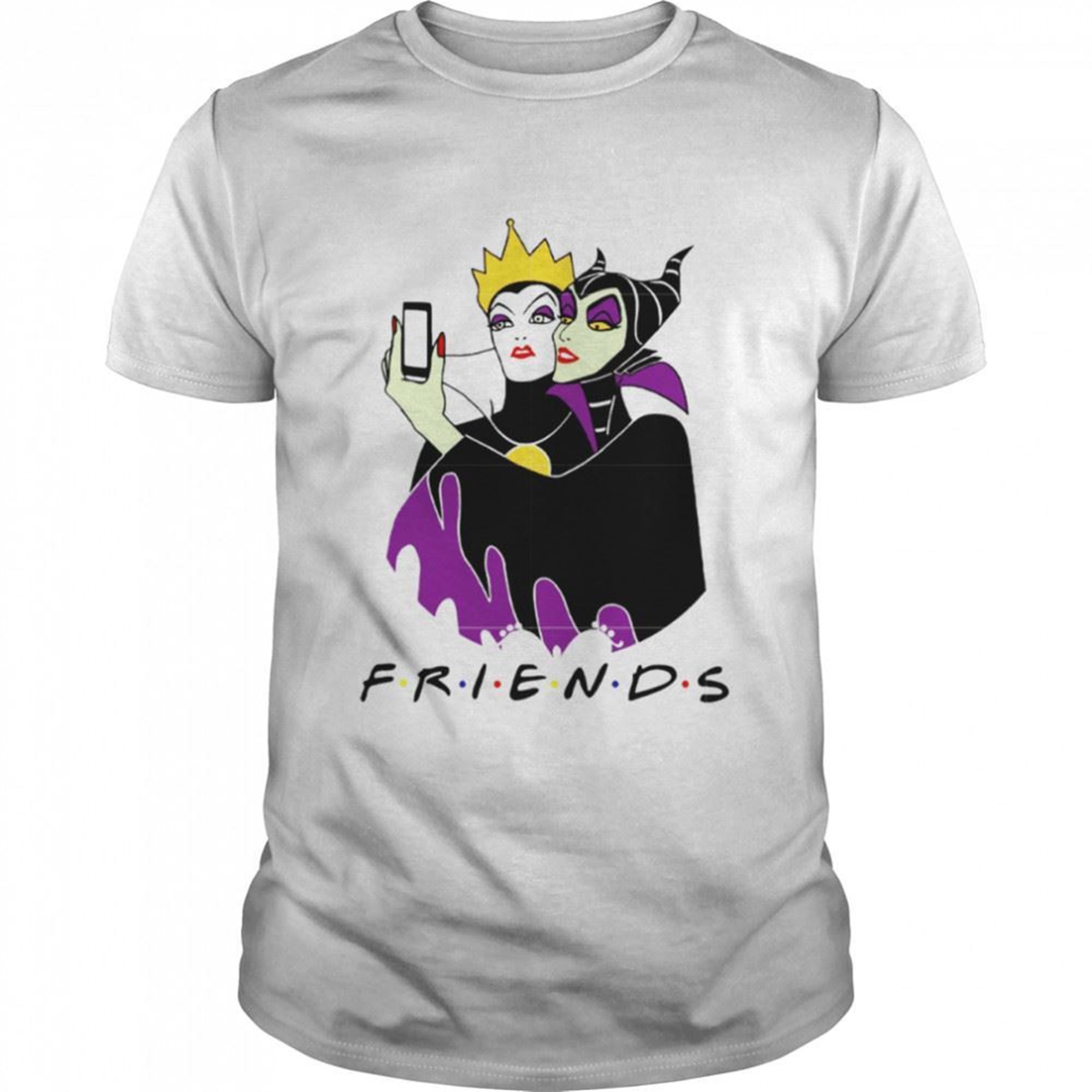 Witch Friend Maleficent Witches Villain Party Witch Halloween Shirt