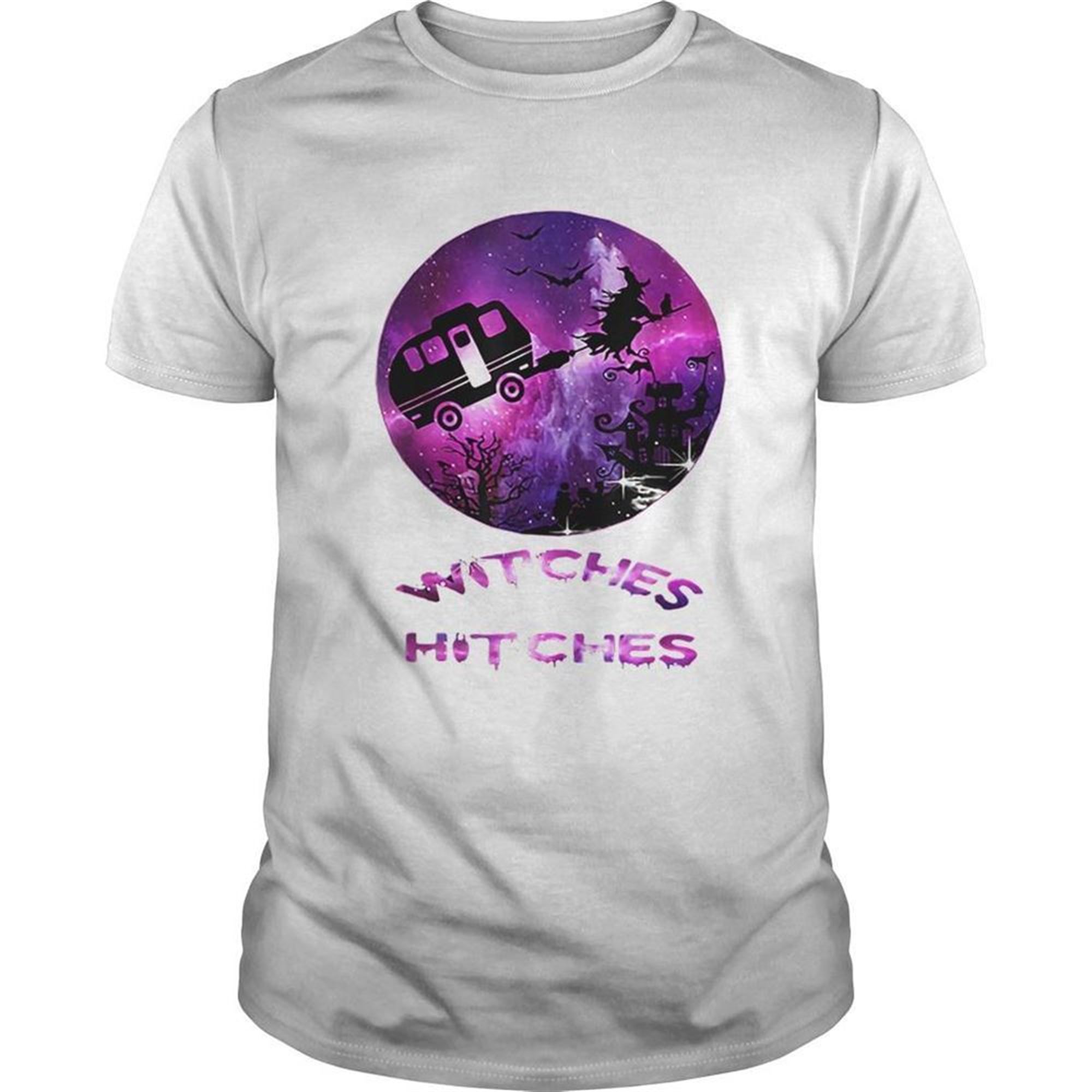 Witches With Hitches Funny Camping Halloween Gift Shirt