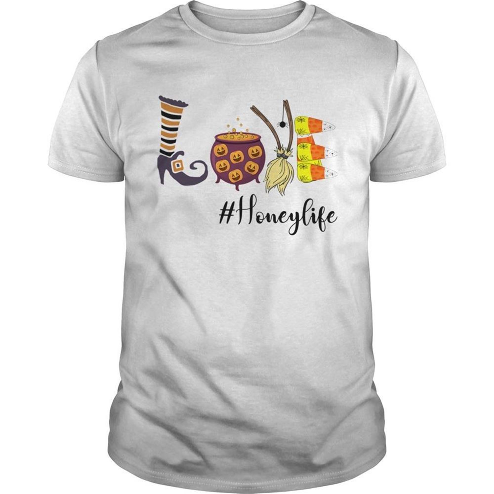 Women Halloween Love Honeylife Honey Life Tshirt