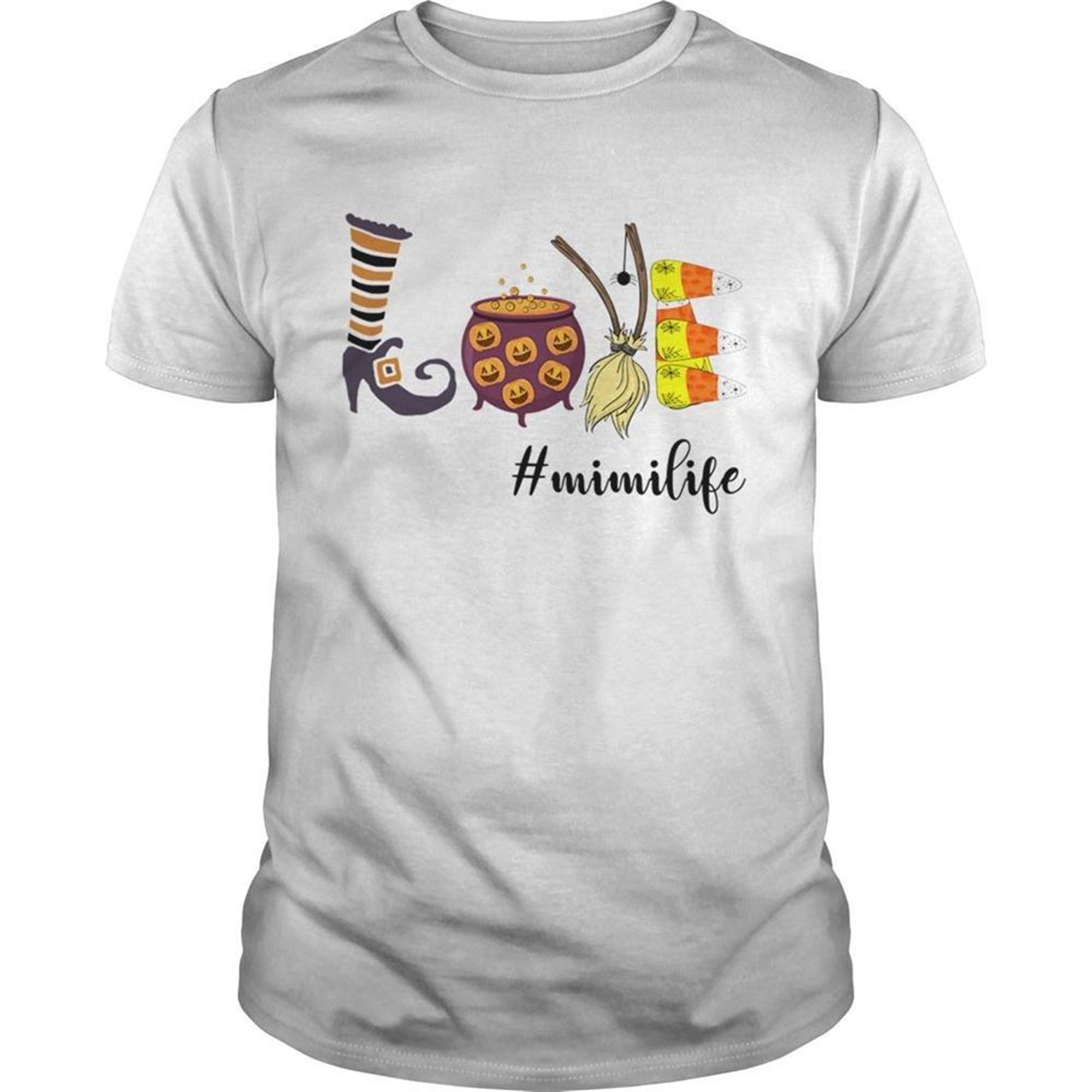 Women Halloween Love Mimilife Mimi Life Tshirt