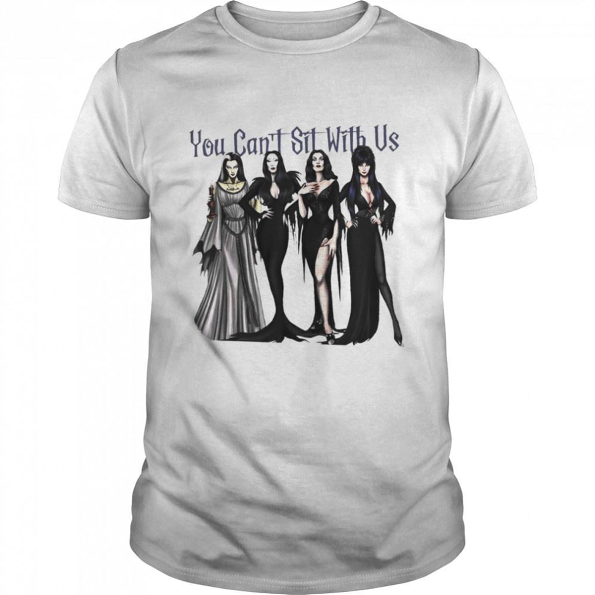 You Cant Sit With Us Retro Halloween Shirt